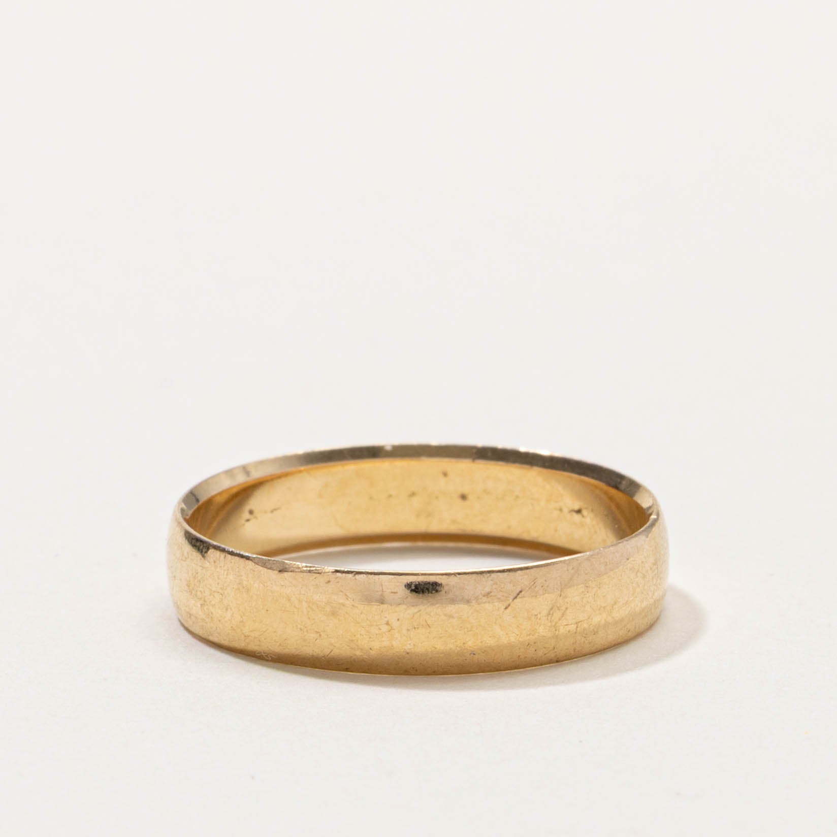 18k Yellow Gold Band | 4.35mm | SZ 8.25