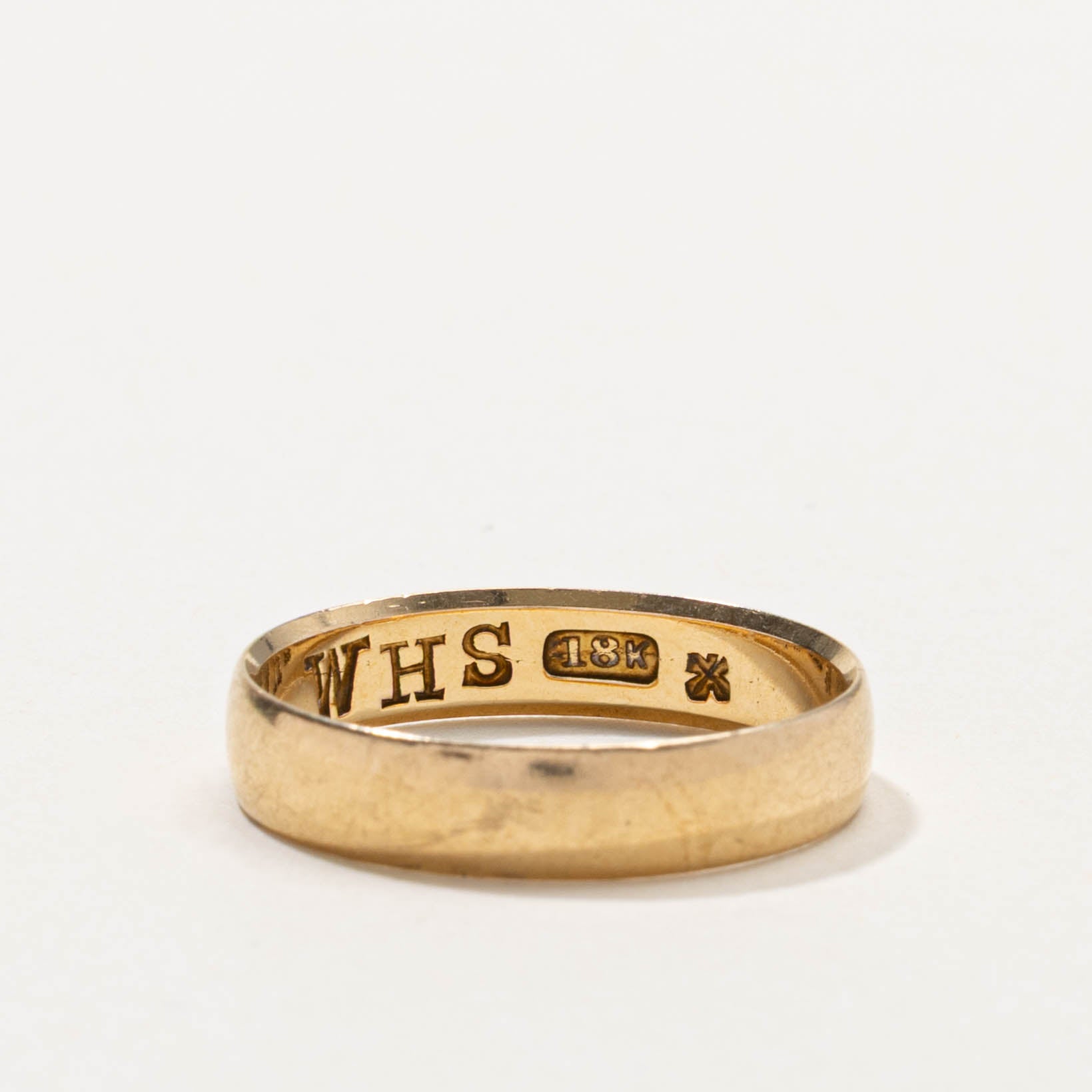 18k Yellow Gold Band | 4.35mm | SZ 8.25