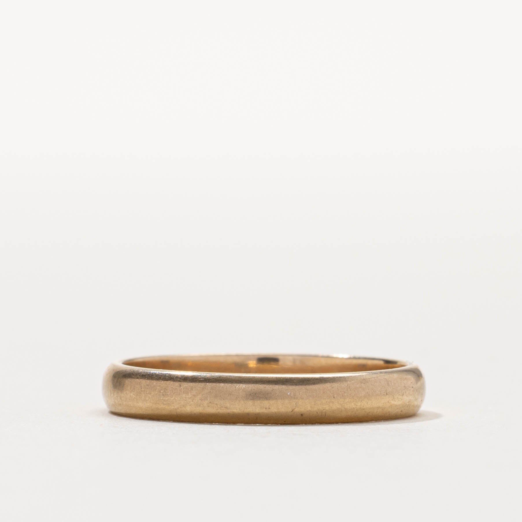 ‘Birks’ 14k Plain Band | 3.10mm | SZ 7.5