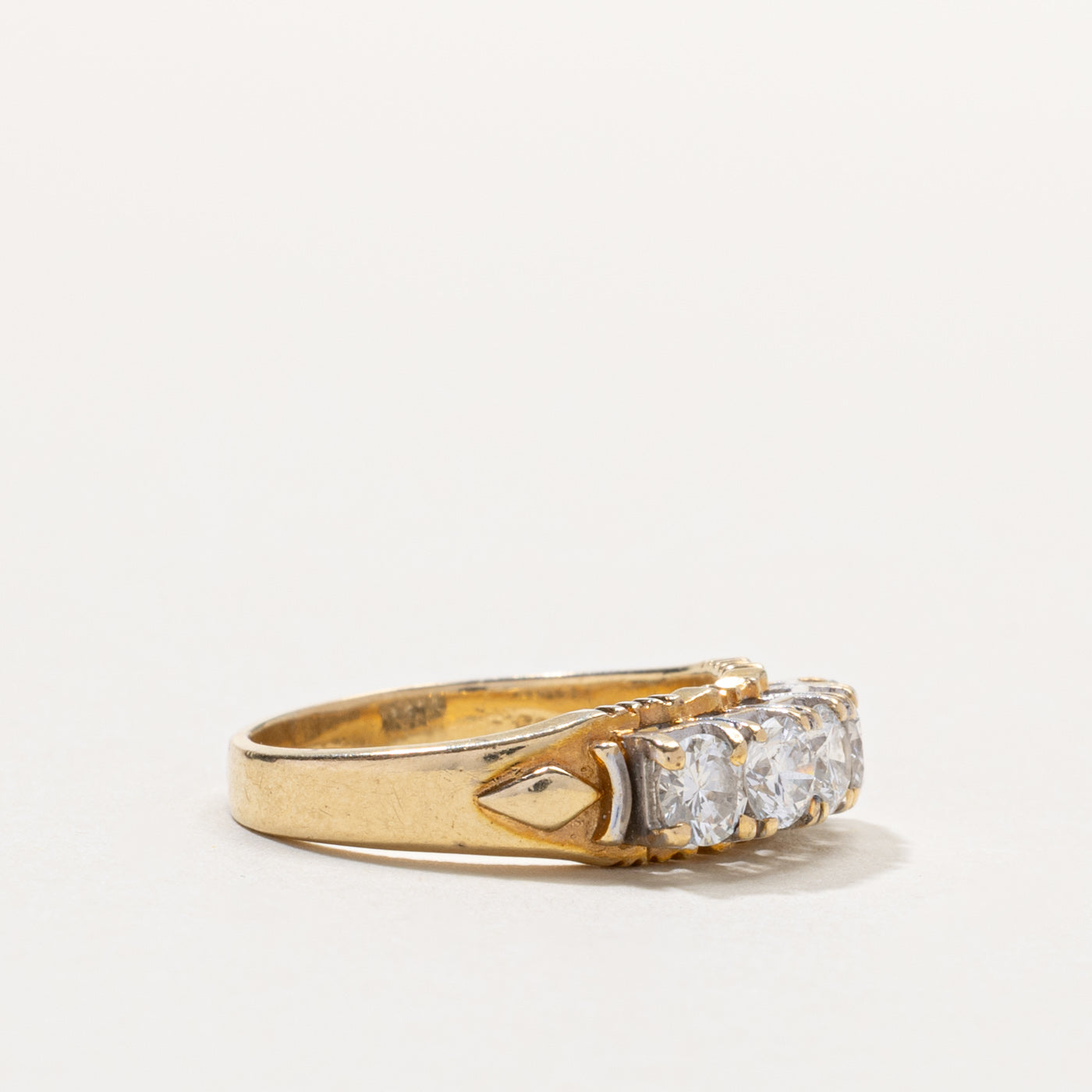 14k Five Stone Diamond Ring | 0.20ct | SZ 5.75