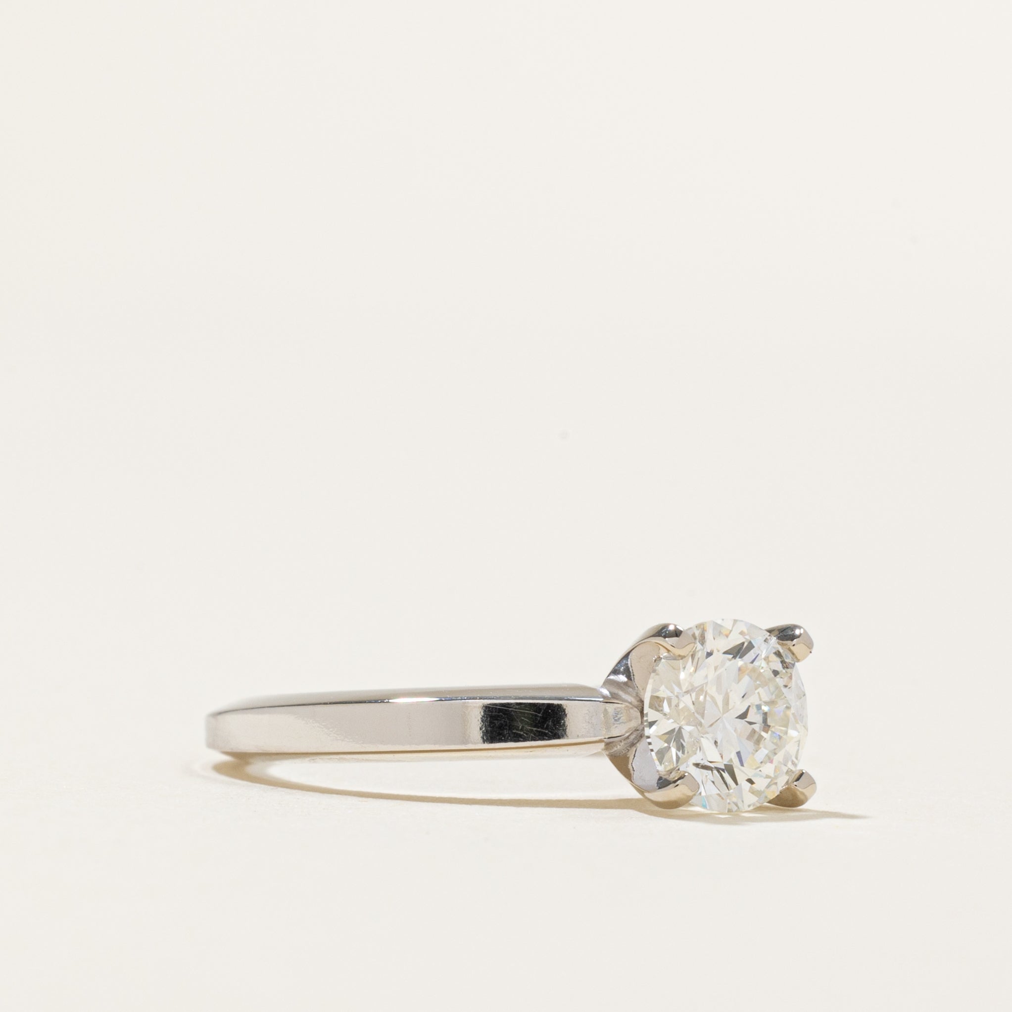 '100 Ways' 14k Diamond Solitaire Engagement Ring | 1.01ct | SZ 5.5
