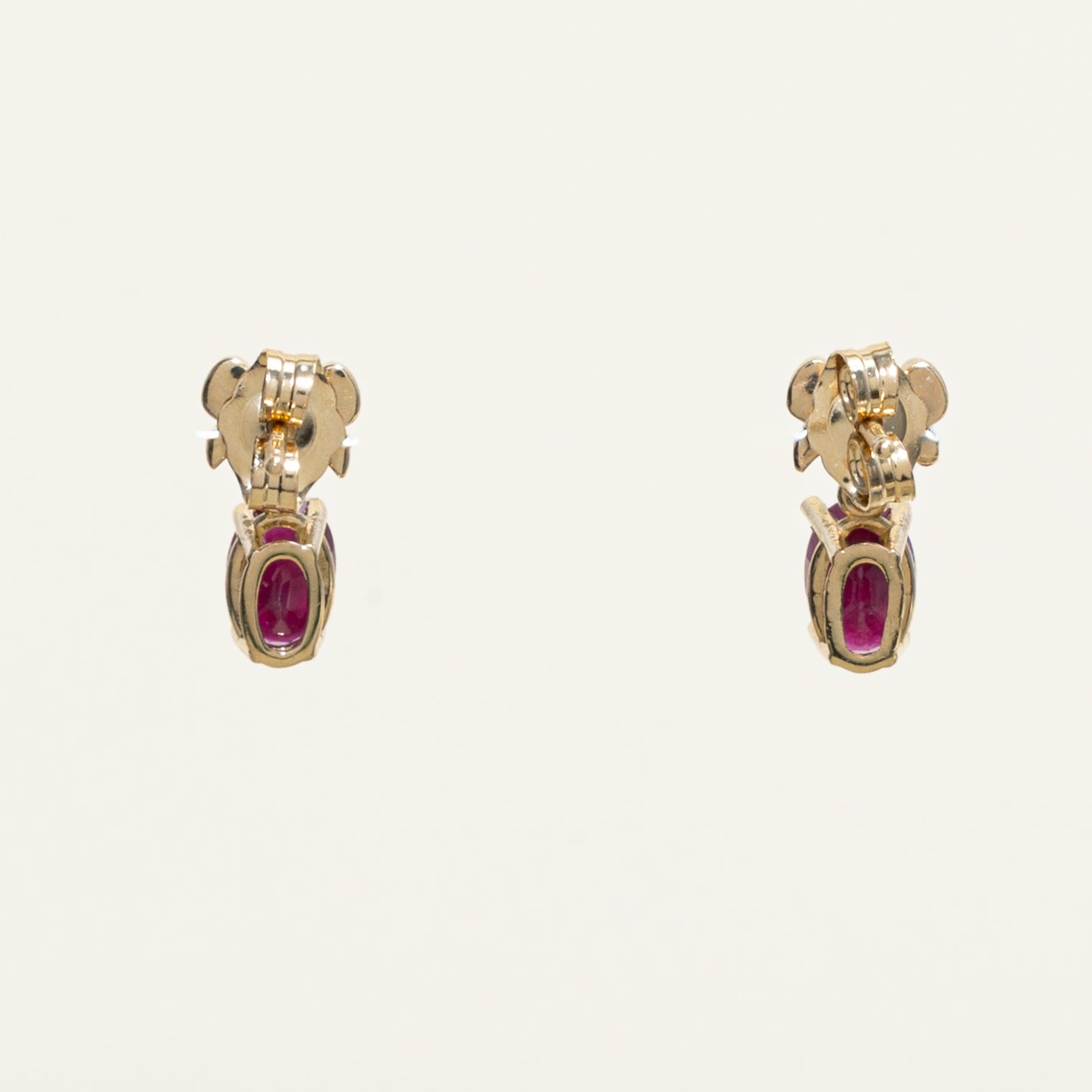 '100 Ways' 14k Ruby Bow Dangle Earrings | 1.39ctw