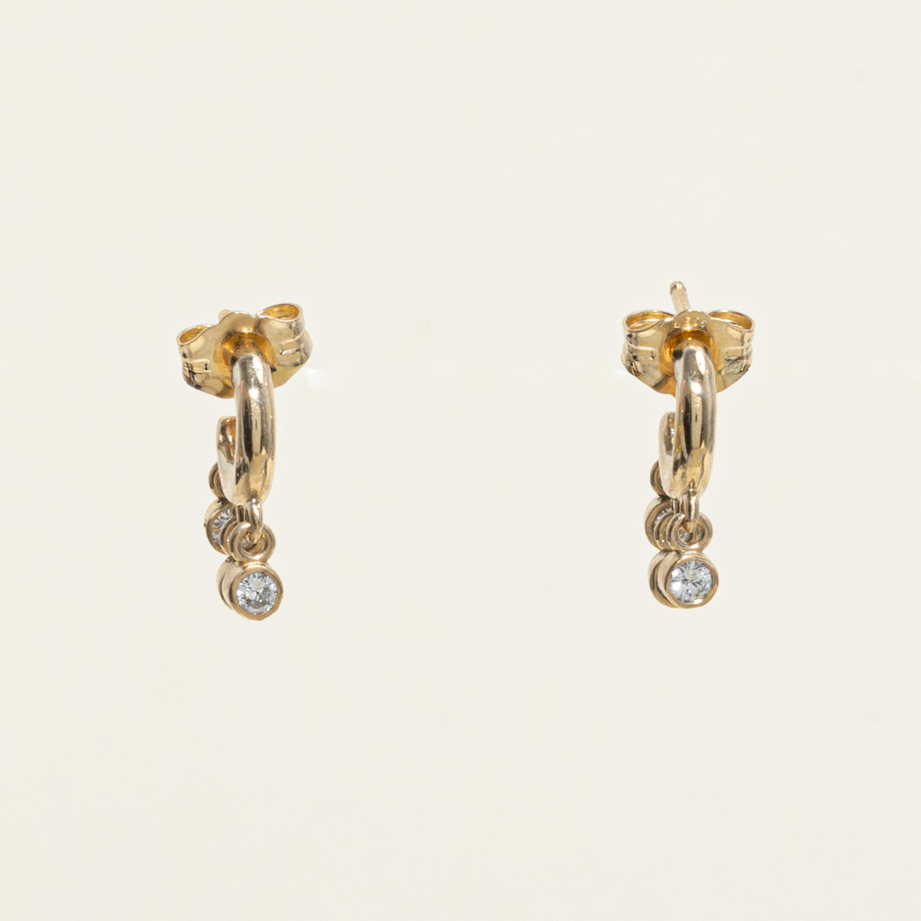'100 Ways' 14k Diamond Dangle Earrings | 0.20ctw