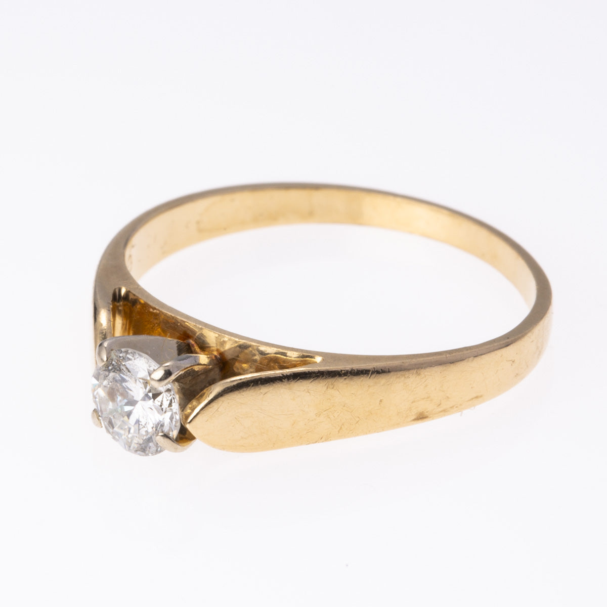 14K Yellow Gold Diamond Ring | 0.36 ct | SZ 6.75 |