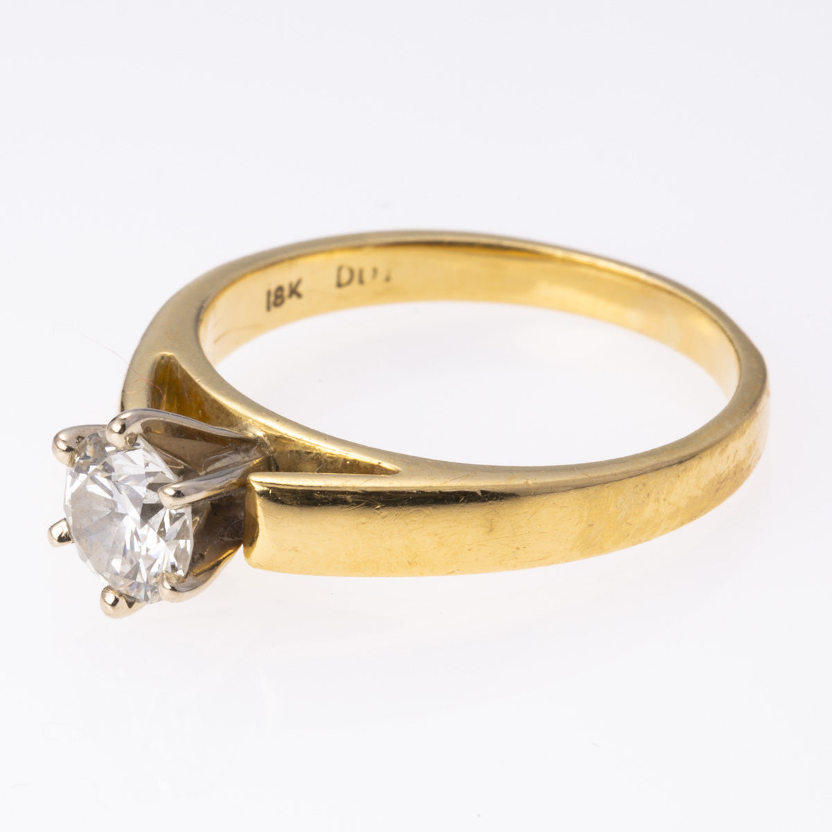 Birks 6-Prong Diamond Solitaire Engagement Ring | 0.70 ct VS1 I | SZ 7.25 |