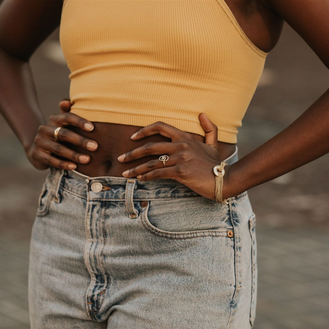 'Tiffany & Co.' 18k Multi Strand Mesh Circle Toggle Bracelet | 7.5" |