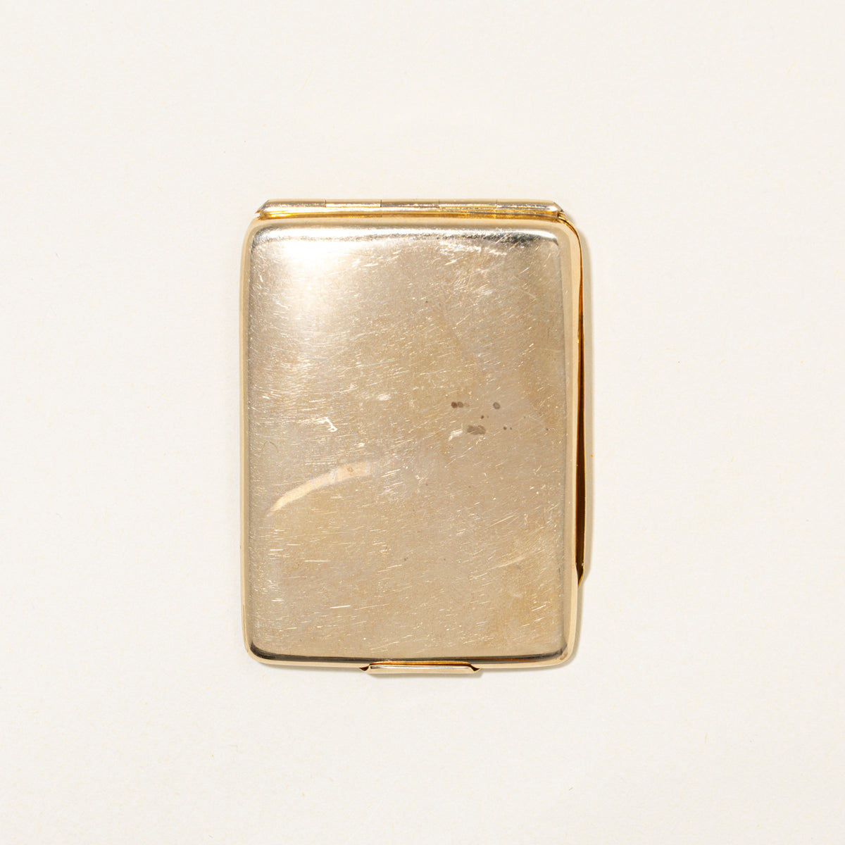 1924 Birmingham 9k Engraved Crown "K" Matchbook Holder
