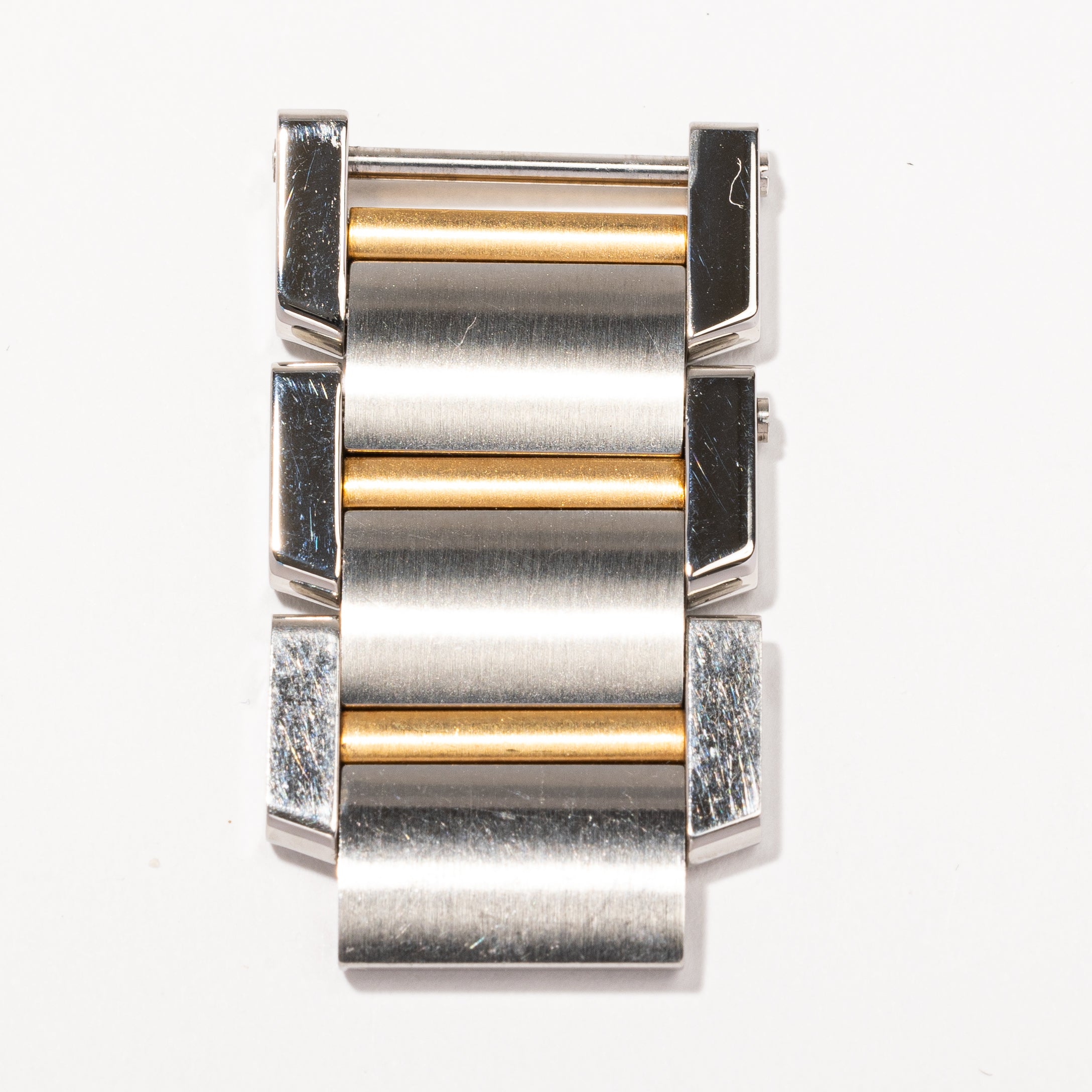 'Cartier' Tank Francaise 2302 Watch | 18k Yellow Gold and Stainless Steel |