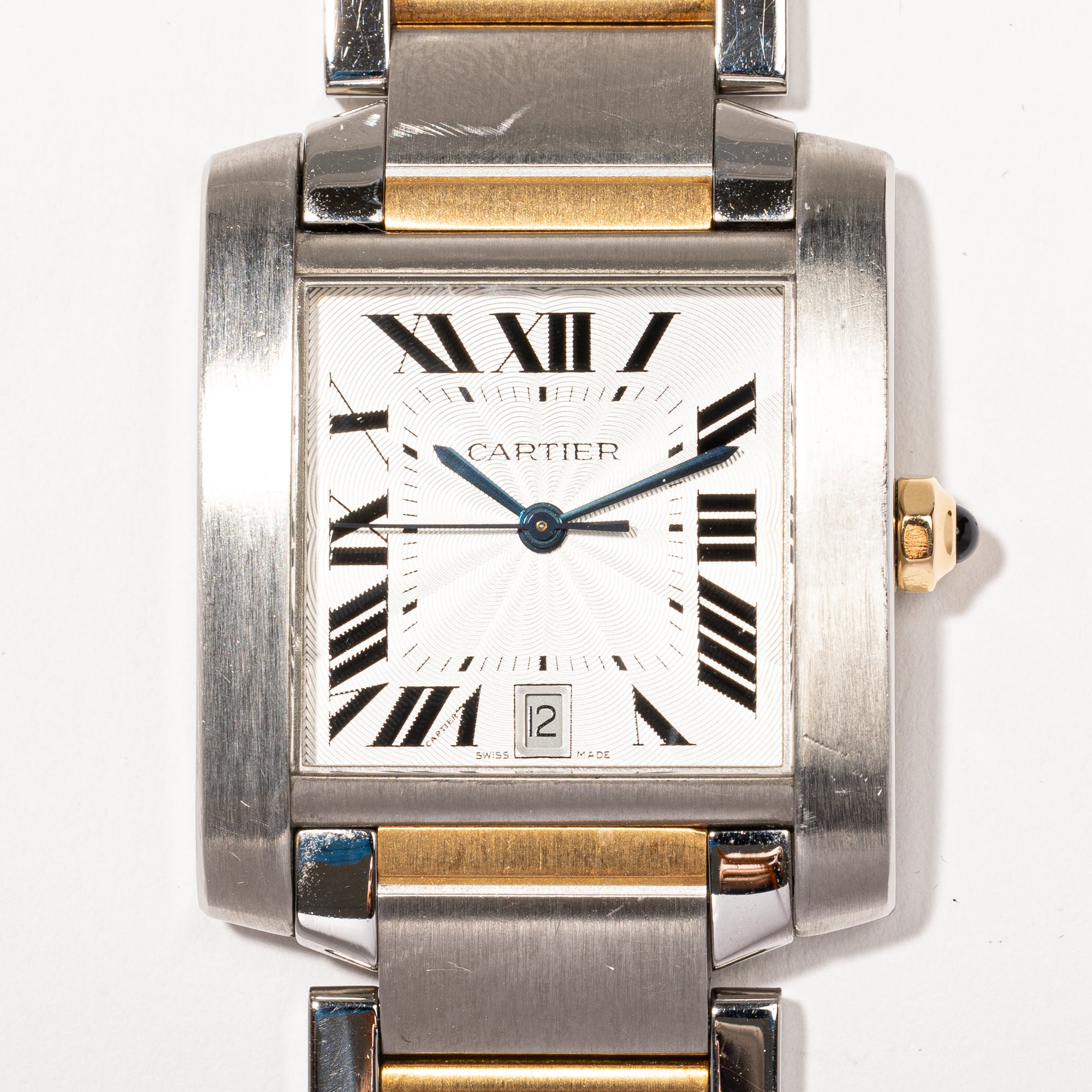 Cartier' Tank Francaise 2302 Watch | Yellow Gold and Stainless Steel |