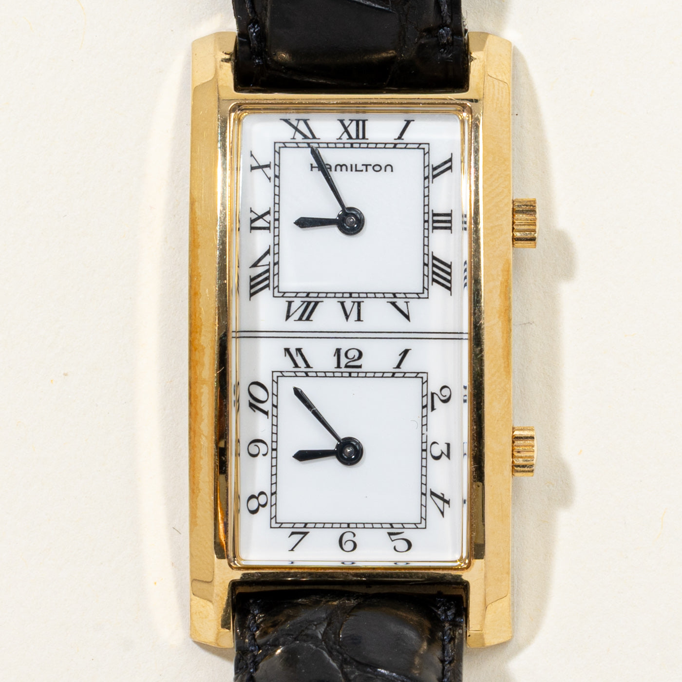 ***REGARDEZ la montre double face « Hamilton » | 8,5" |