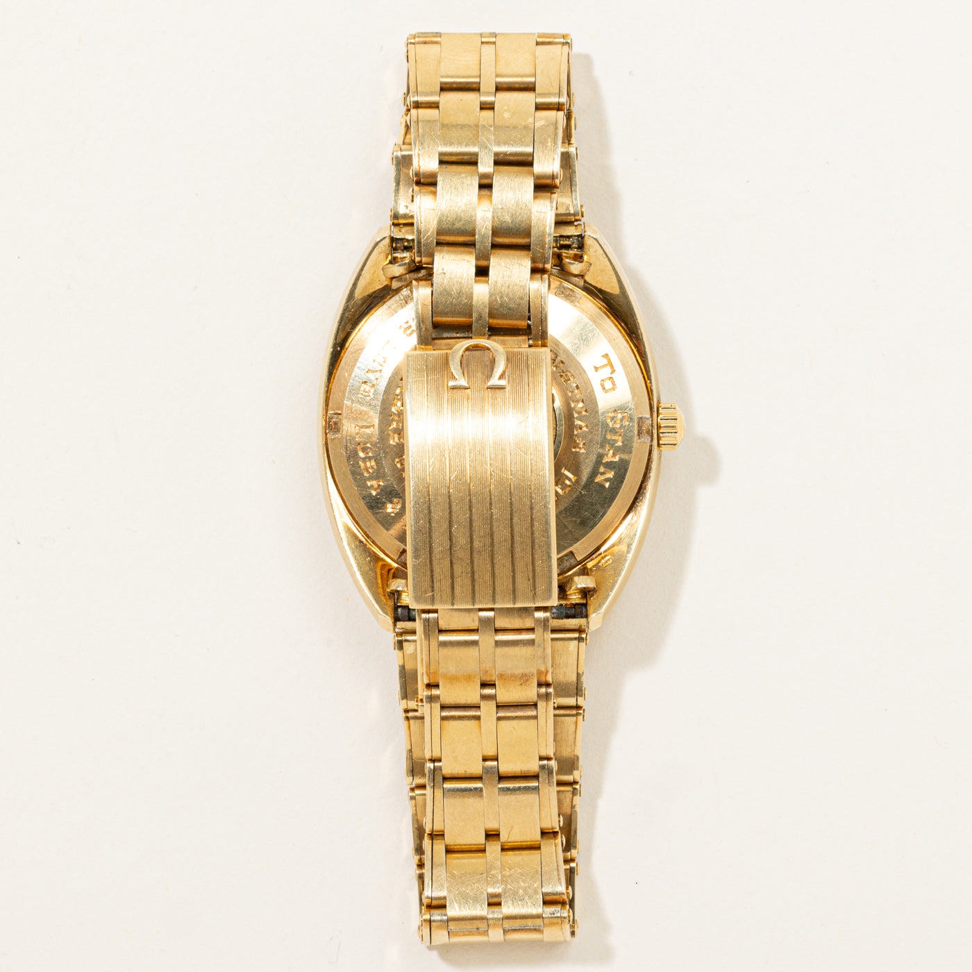 'Omega' 1968 18k Yellow Gold Constellation 168.019 Watch | 7" |
