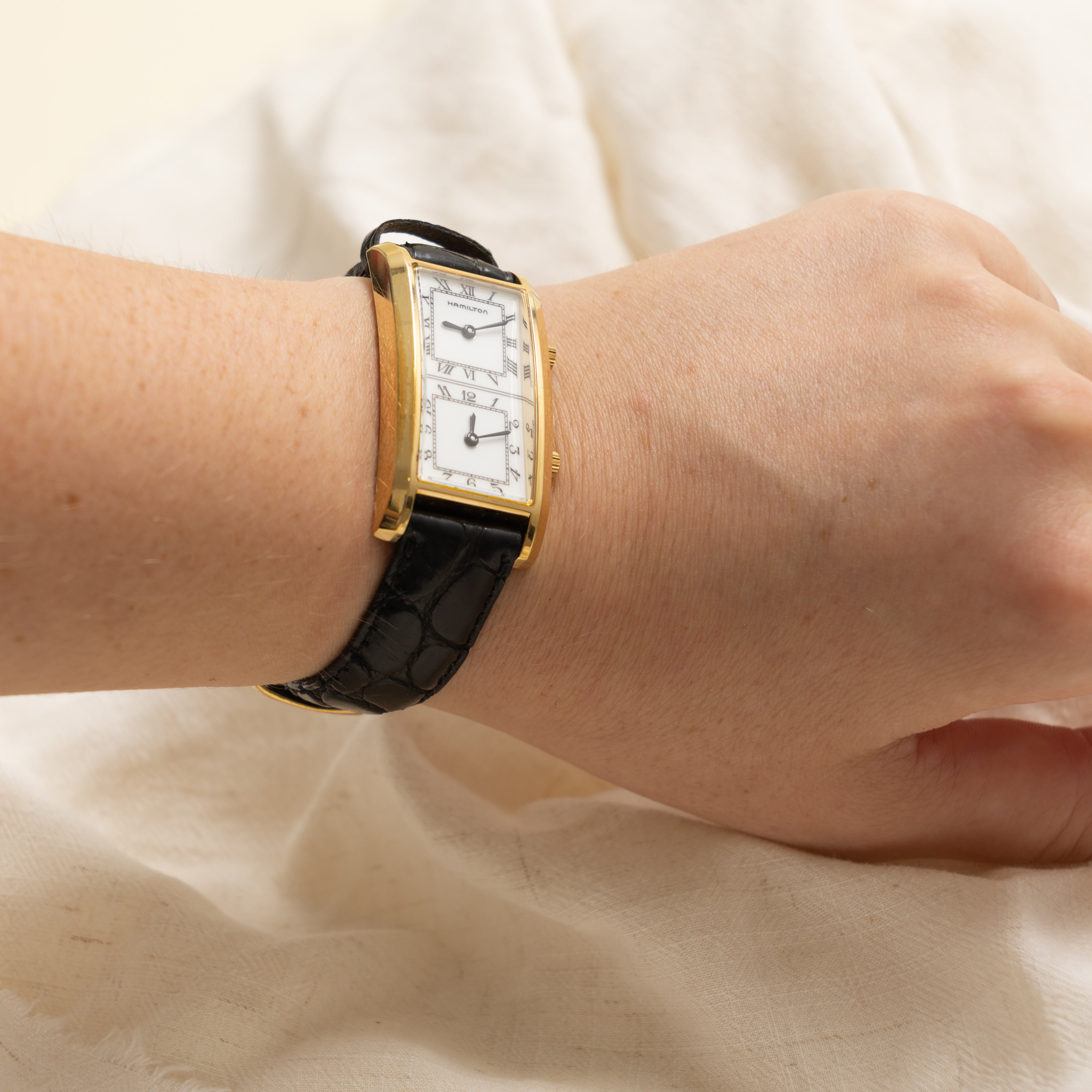 ***REGARDEZ la montre double face « Hamilton » | 8,5" |
