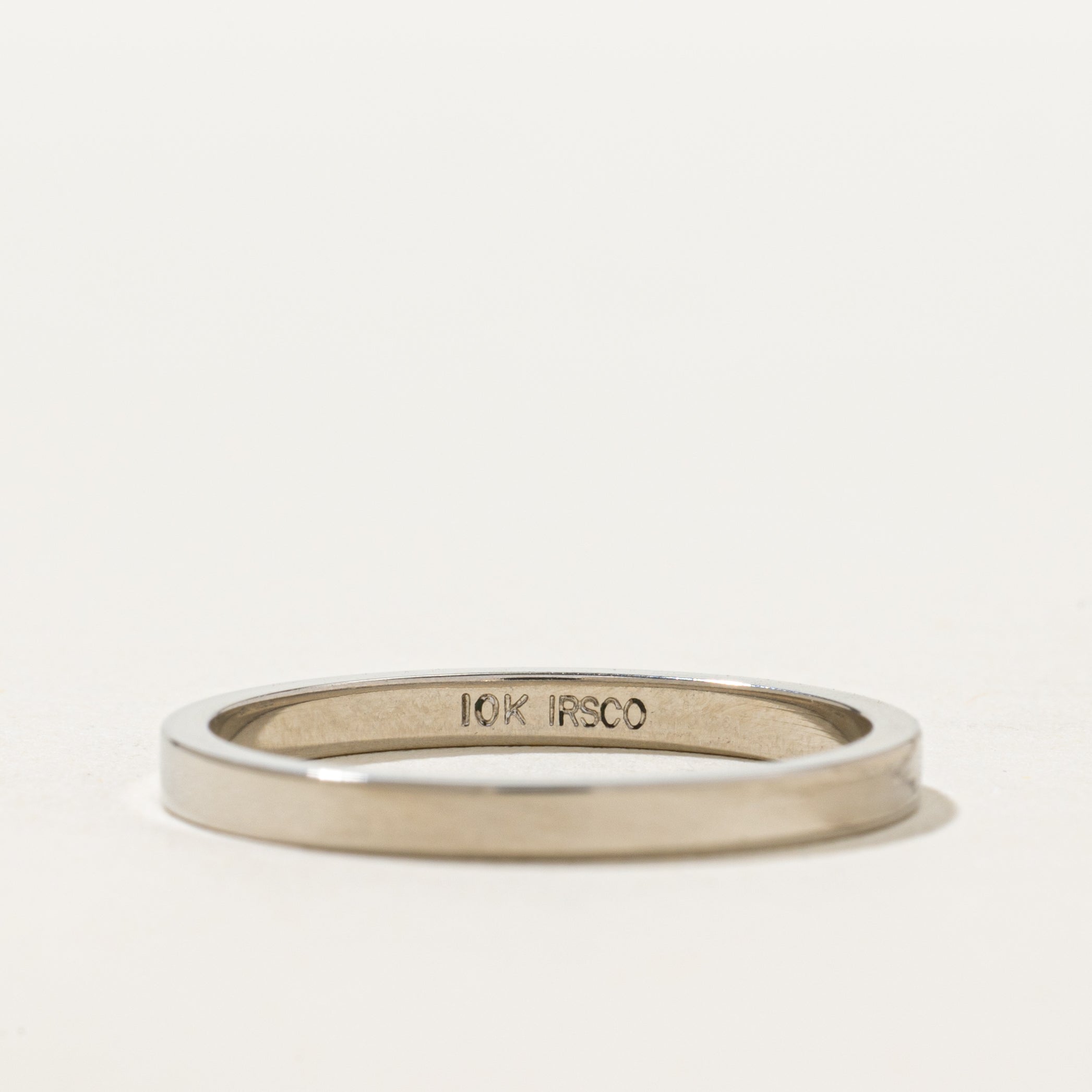 '100 Ways' Simple Rectangular Gold Band | 2.00mm | Various Sizes