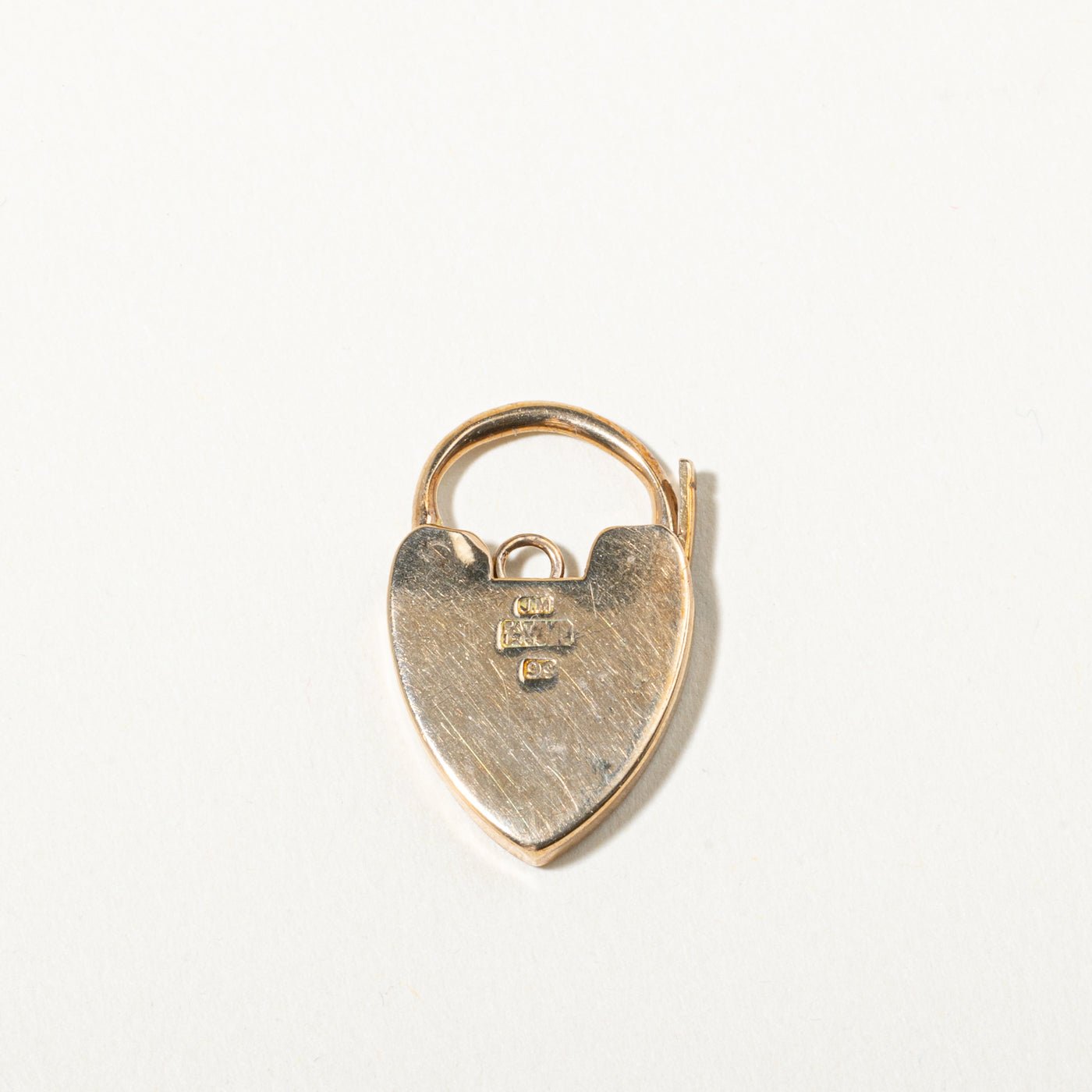 9k Yellow Gold Padlock Charm