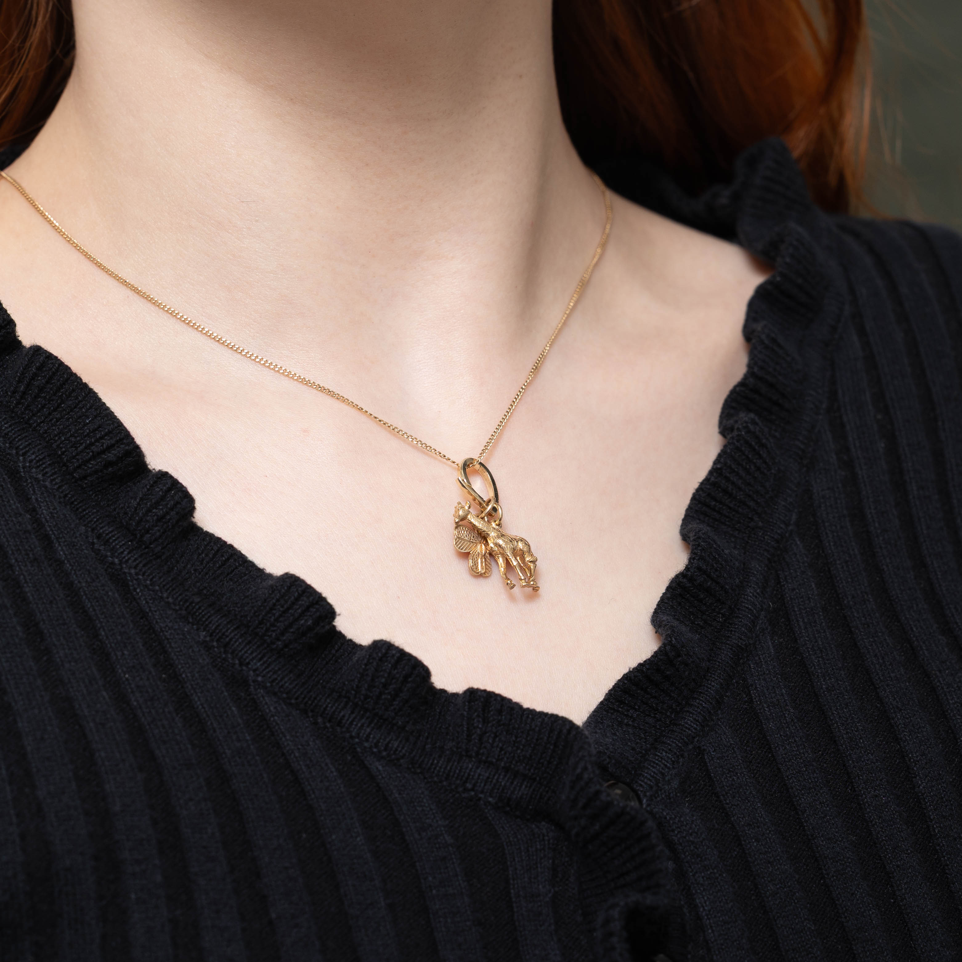 '100 Ways' Yellow Gold Pear Charm Clasp | Options Available
