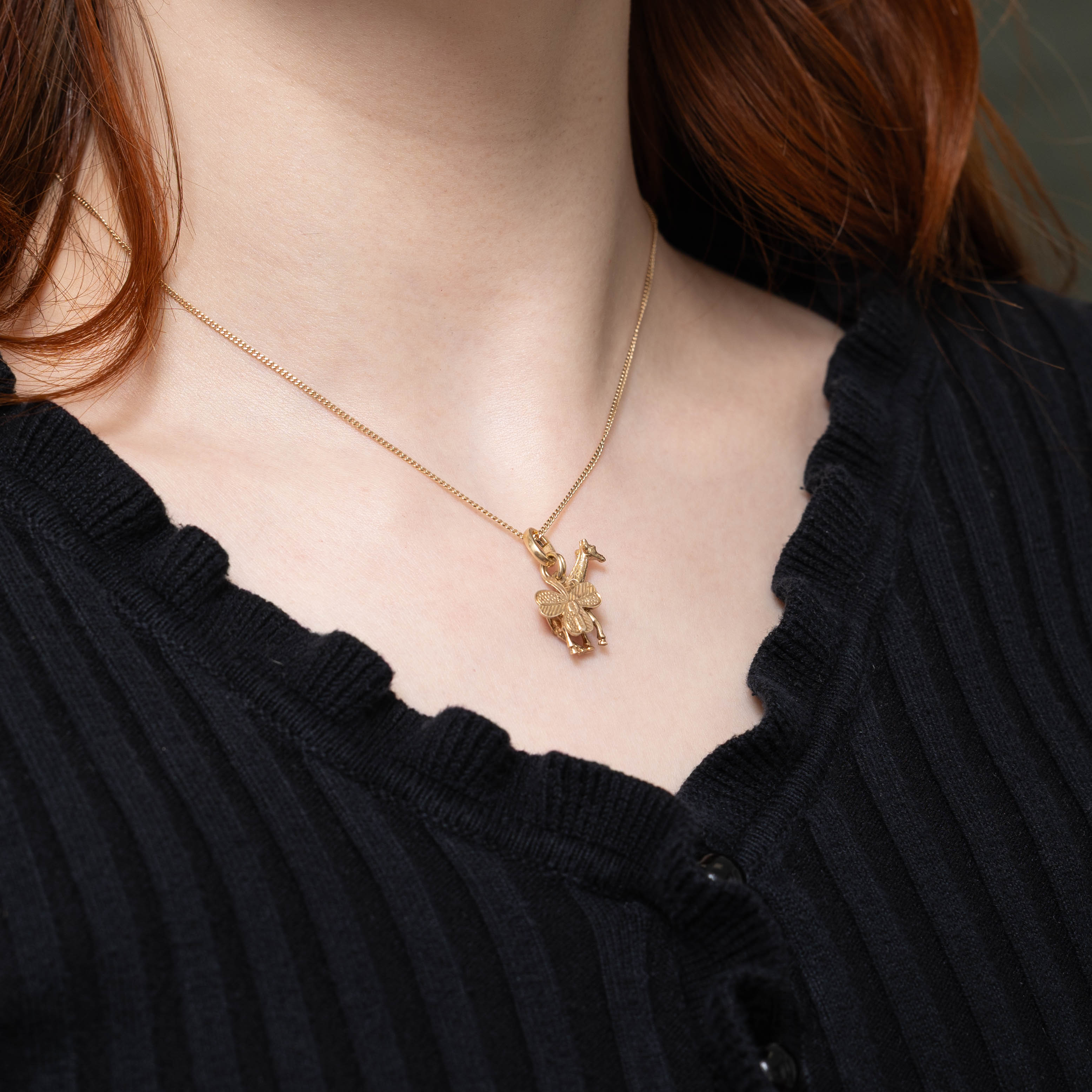 '100 Ways' Yellow Gold Oval Charm Clasp | Options Available