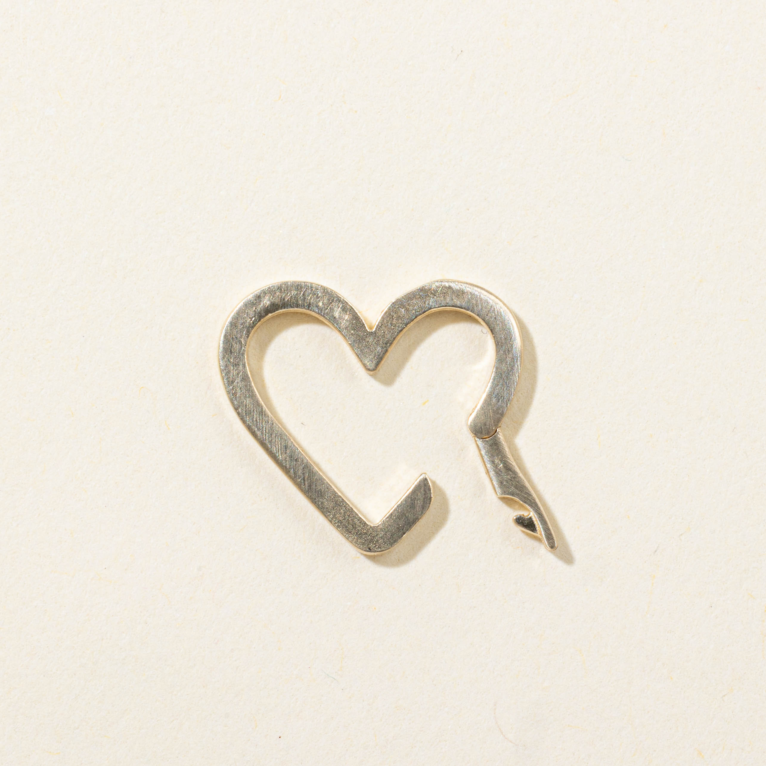 '100 Ways' Yellow Gold Heart Charm Clasp | Options Available