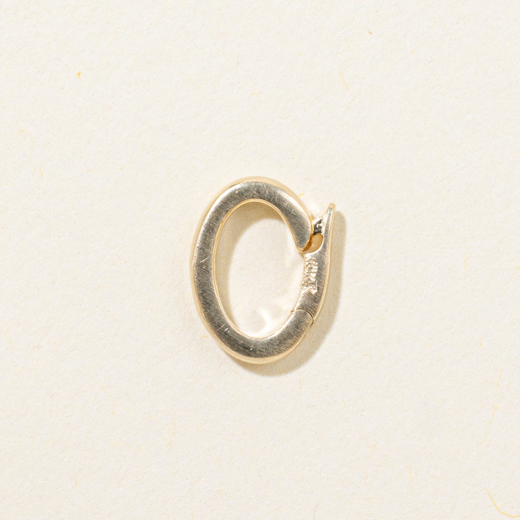 '100 Ways' Yellow Gold Oval Charm Clasp | Options Available
