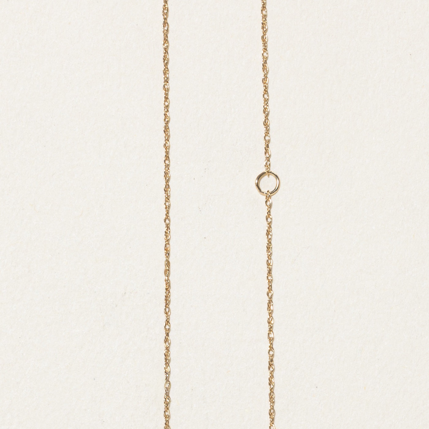 10k Pave Set Diamond Bee Pendant Necklace | 18"