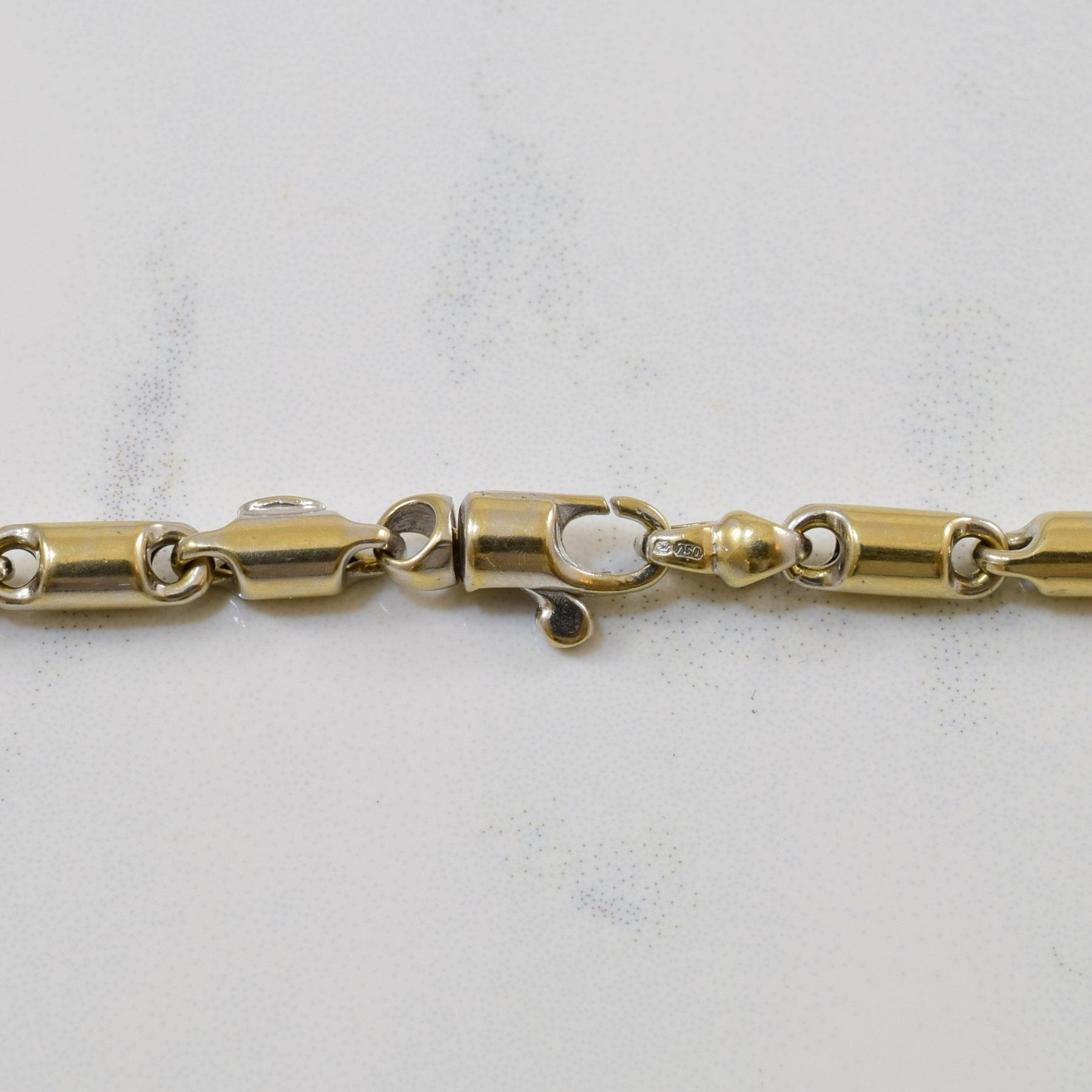 'Baraka' Rubber & Gold Necklace | 23" | - 100 Ways