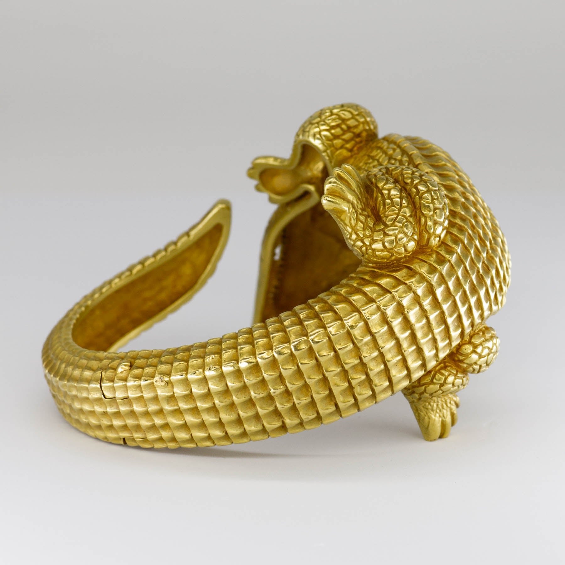 'Barry Kieselstein' Cord Alligator Cuff Bracelet | 6.5" | - 100 Ways