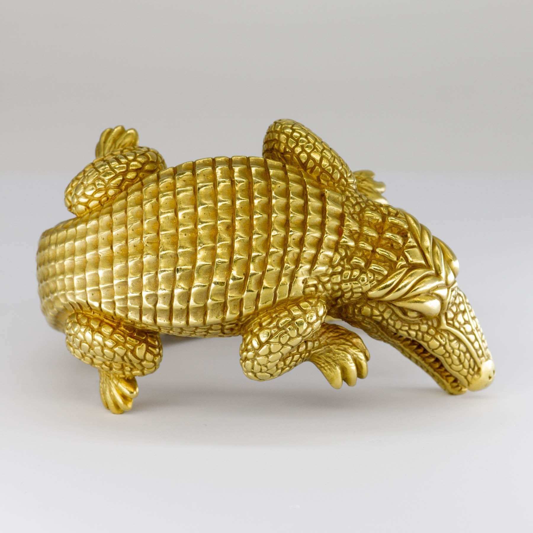 'Barry Kieselstein' Cord Alligator Cuff Bracelet | 6.5" | - 100 Ways
