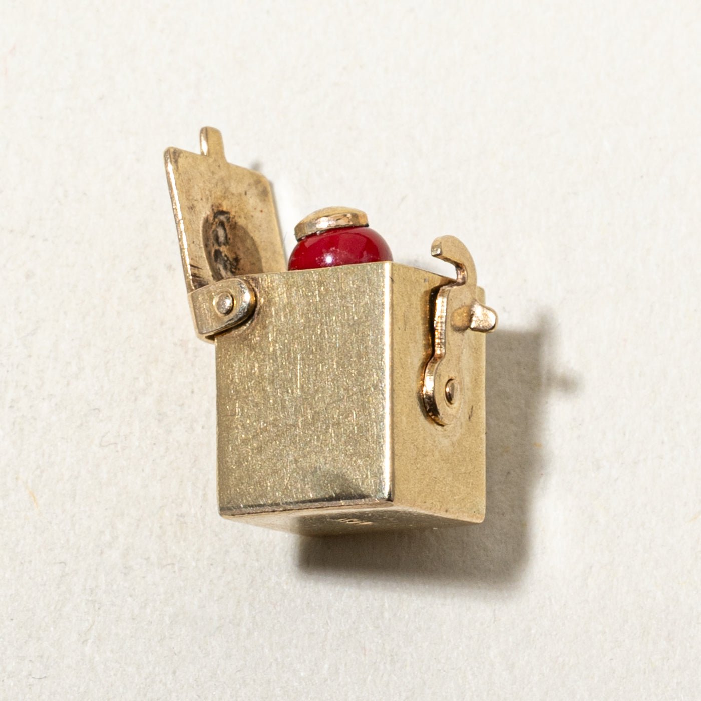 14k Yellow Gold Kinetic Jack in the Box Charm