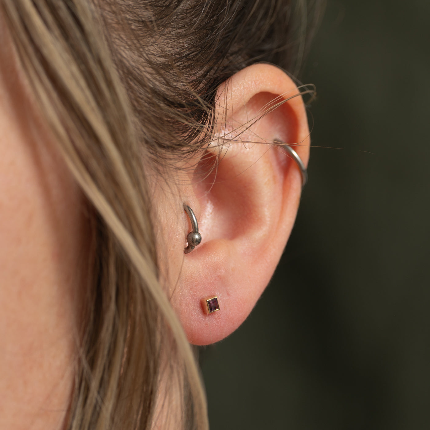 '100 Ways' Ruby Studs | 0.22ctw