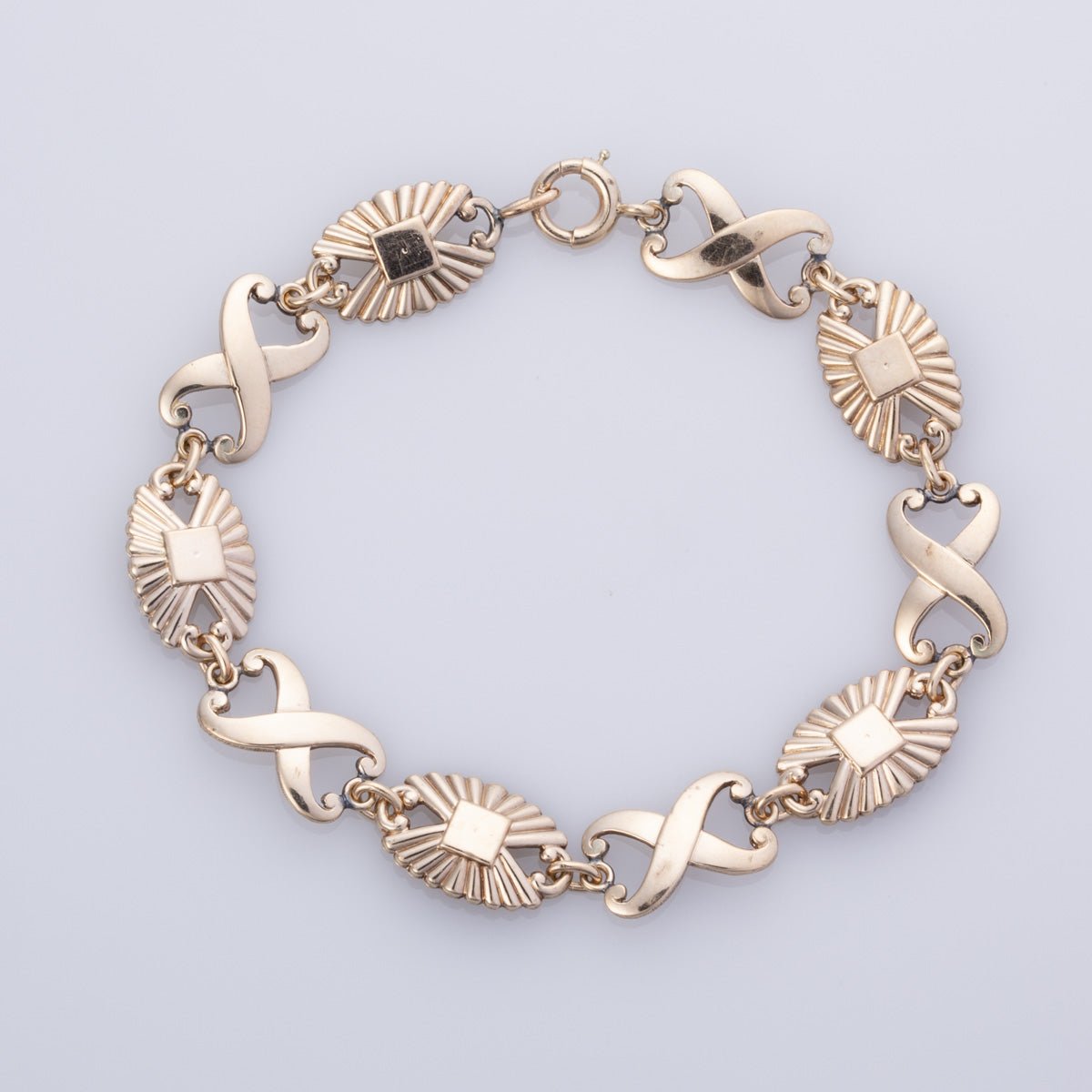 'BIRKS' 10k Yellow Gold Bracelet | 7" | - 100 Ways