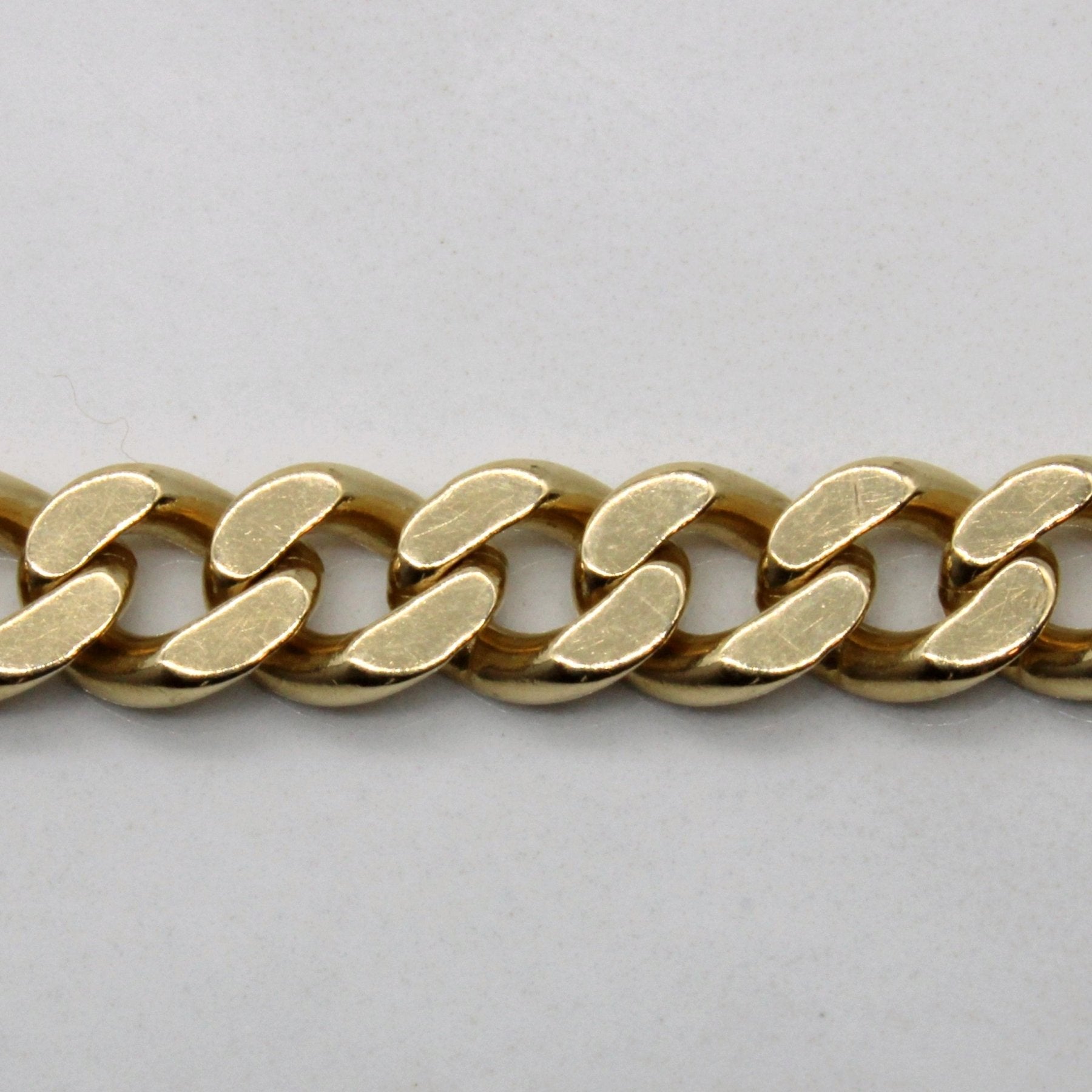 'Birks' 14k Yellow Gold Curb Link Bracelet | 6.5