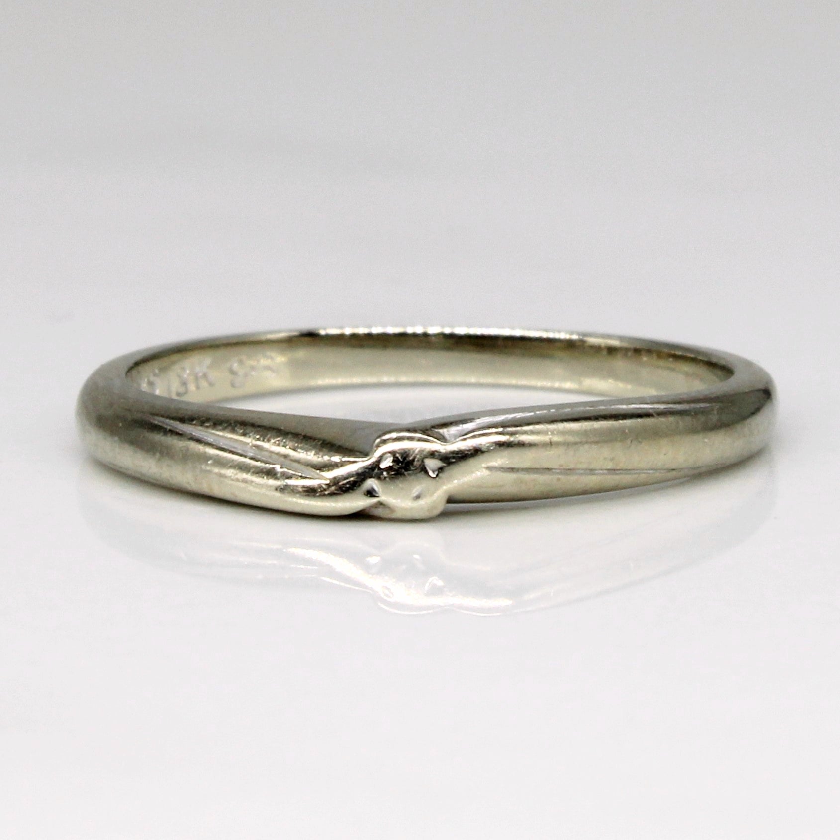 'Birks' 18k White Gold Ring | SZ 5.25 | - 100 Ways