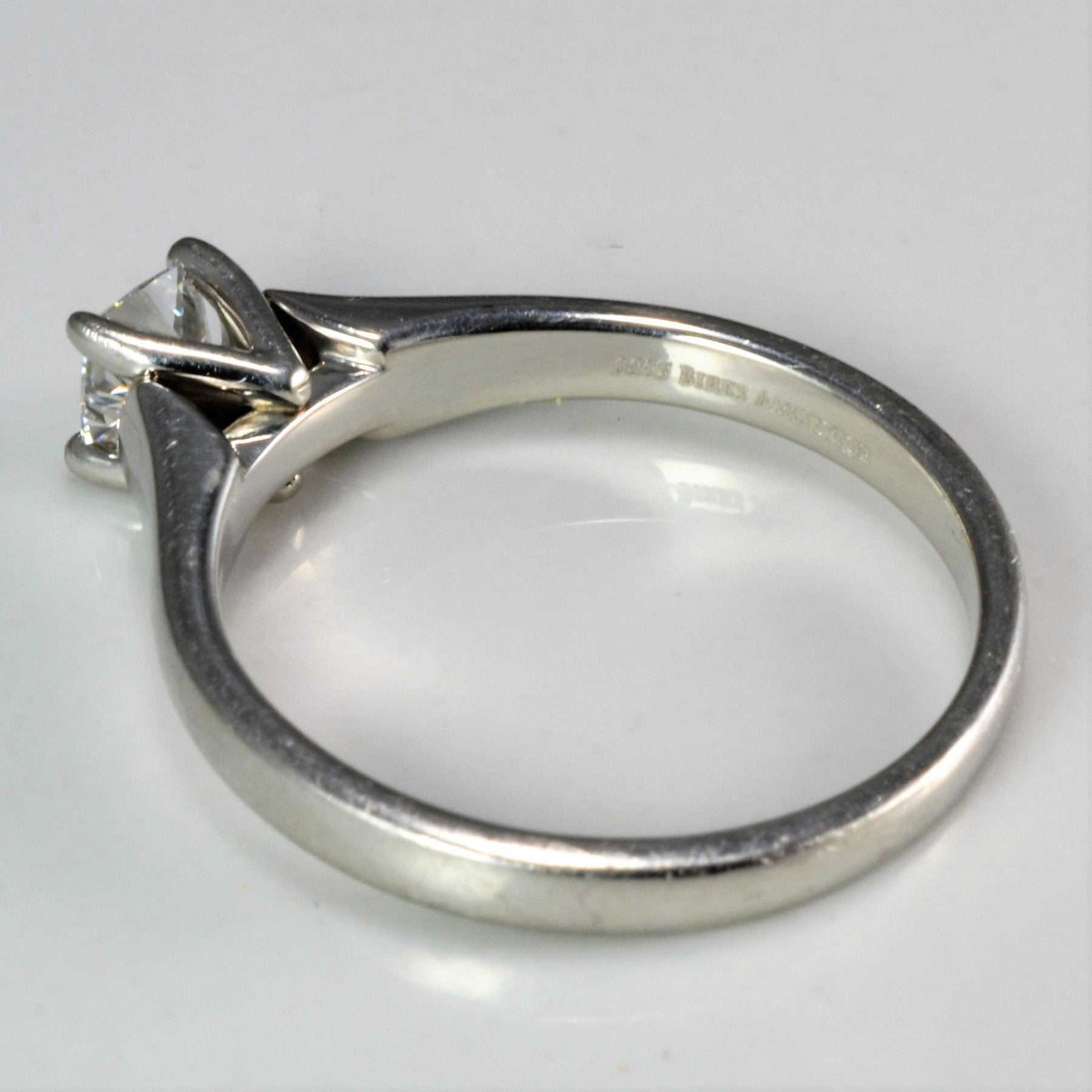 'Birks' Amorique Solitaire Diamond Ring | 0.32 ct | SZ 5.5 | - 100 Ways