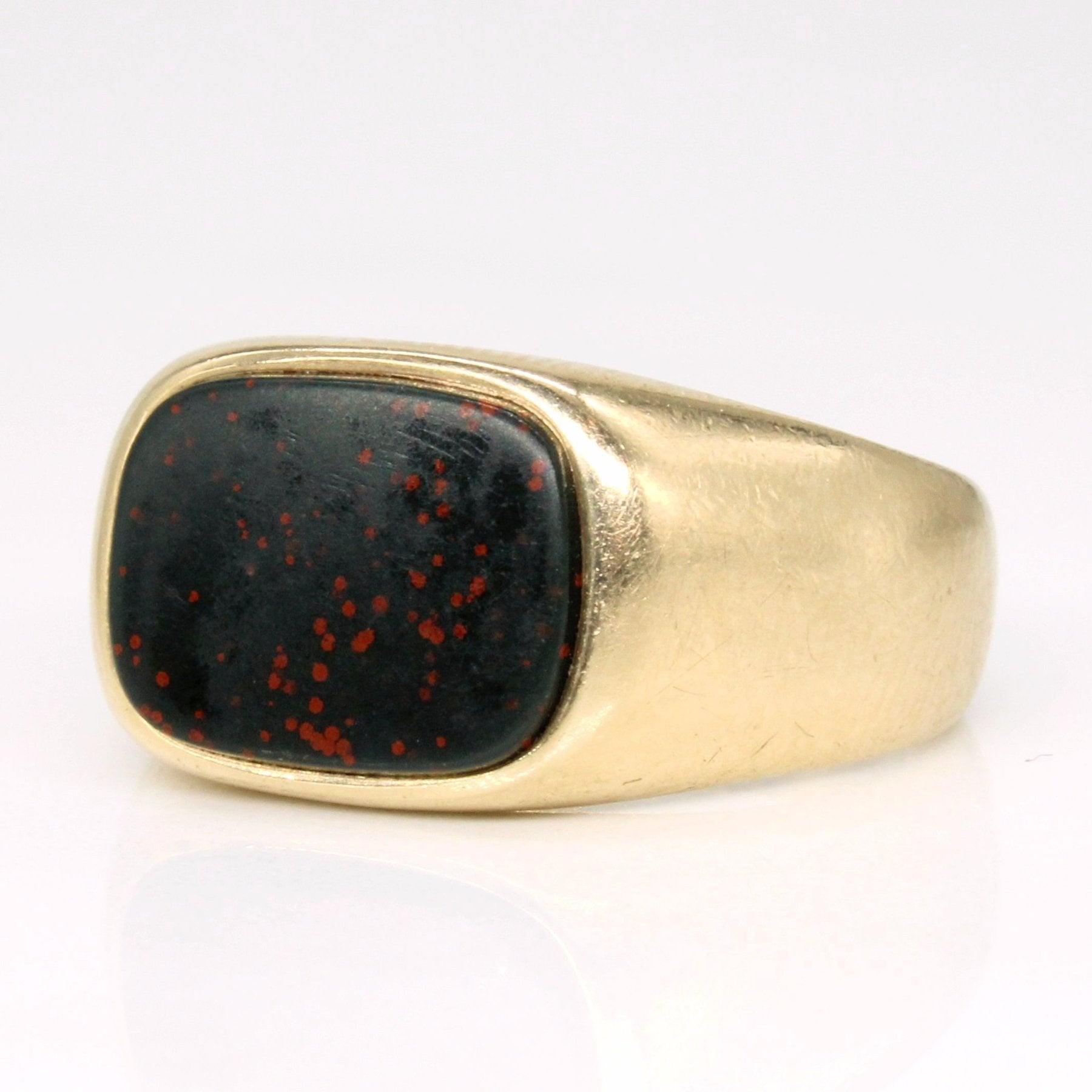 'Birks' Bloodstone Cocktail Ring | 1.60ct | SZ 6.5 | - 100 Ways