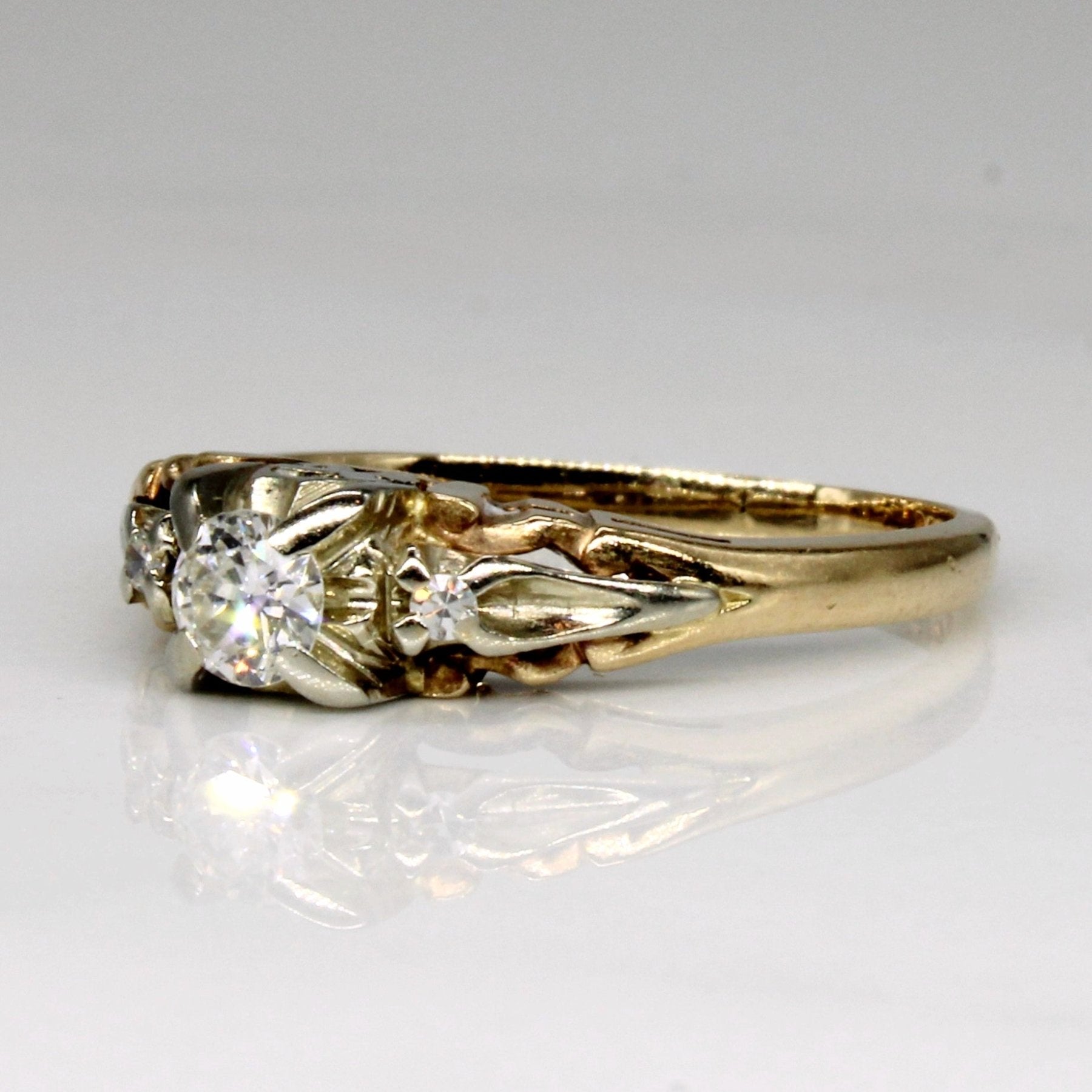 'Birks' Diamond Engagement Ring | 0.22ctw | SZ 6 | - 100 Ways