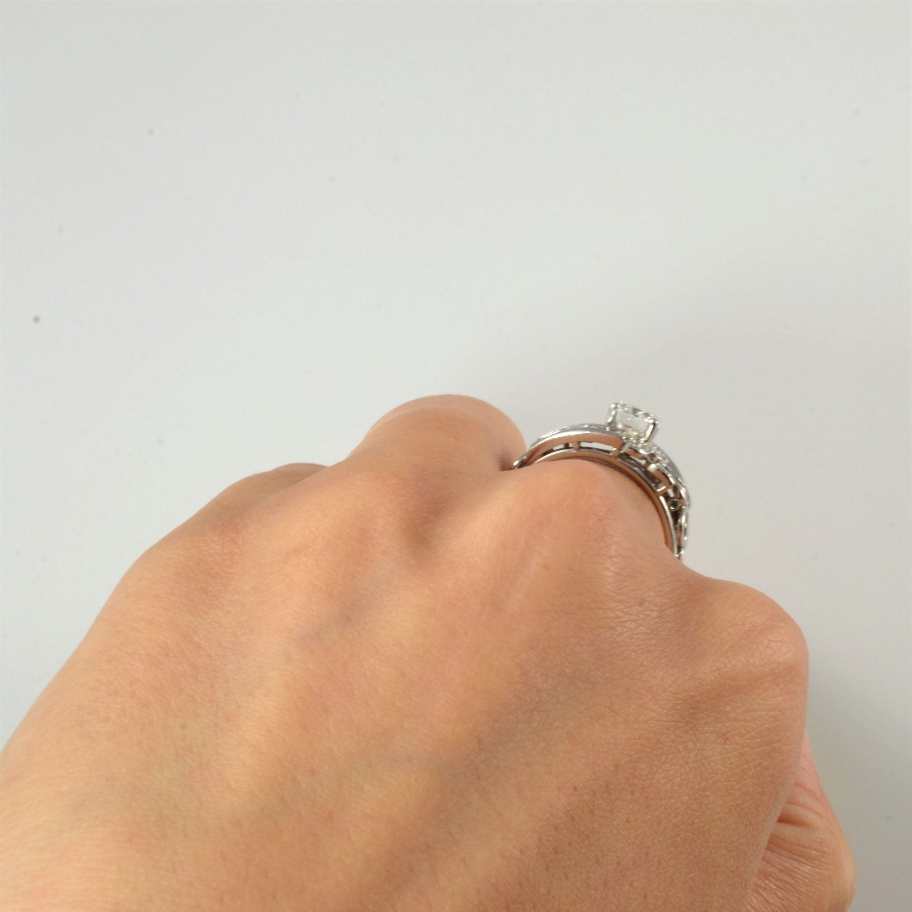 'Birks' Ornate Filigree Diamond Ring | 1.41ctw | SZ 8.5 | - 100 Ways