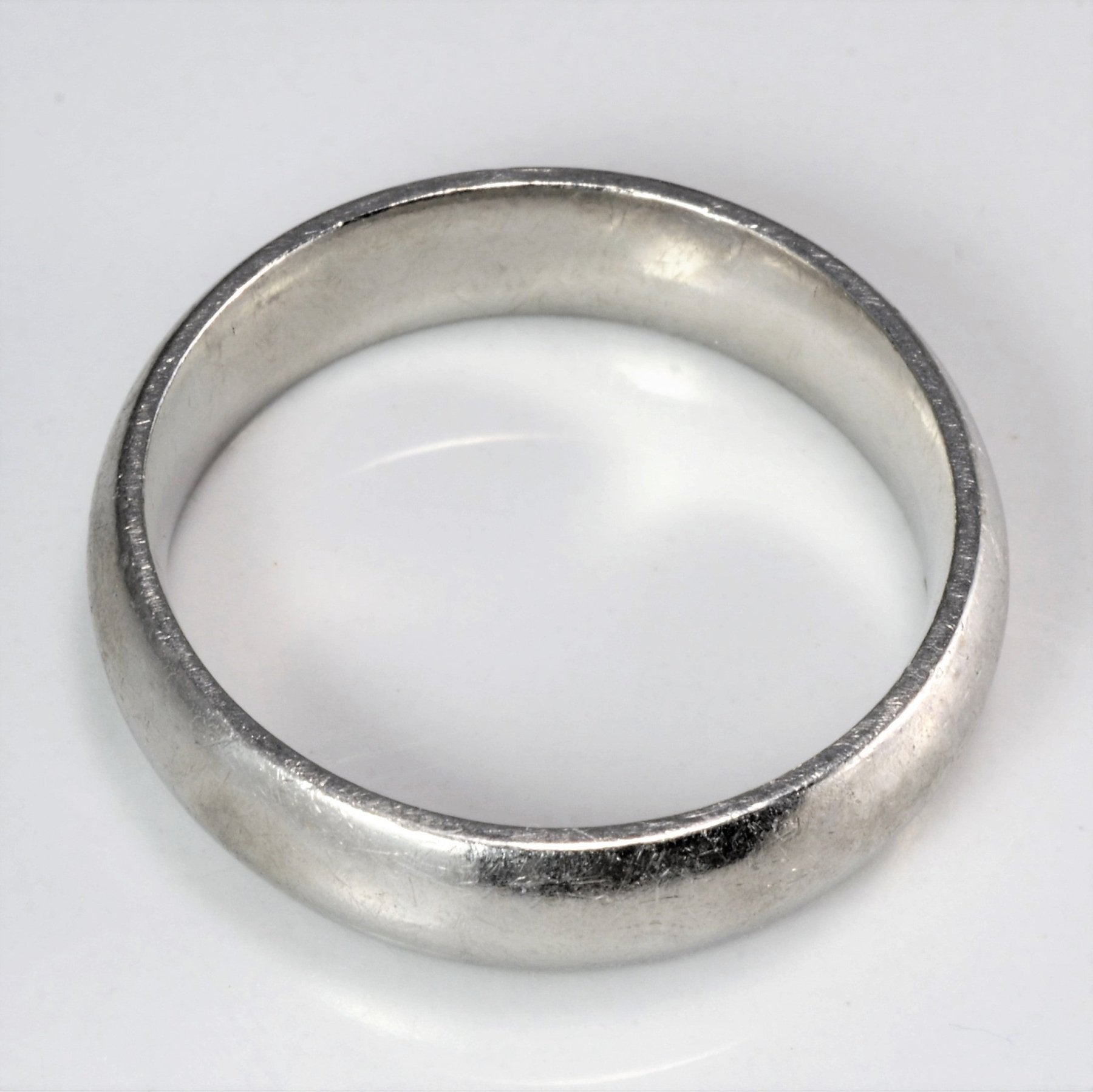 'Birks' Platinum Men's Wedding Band | 11.5 | - 100 Ways