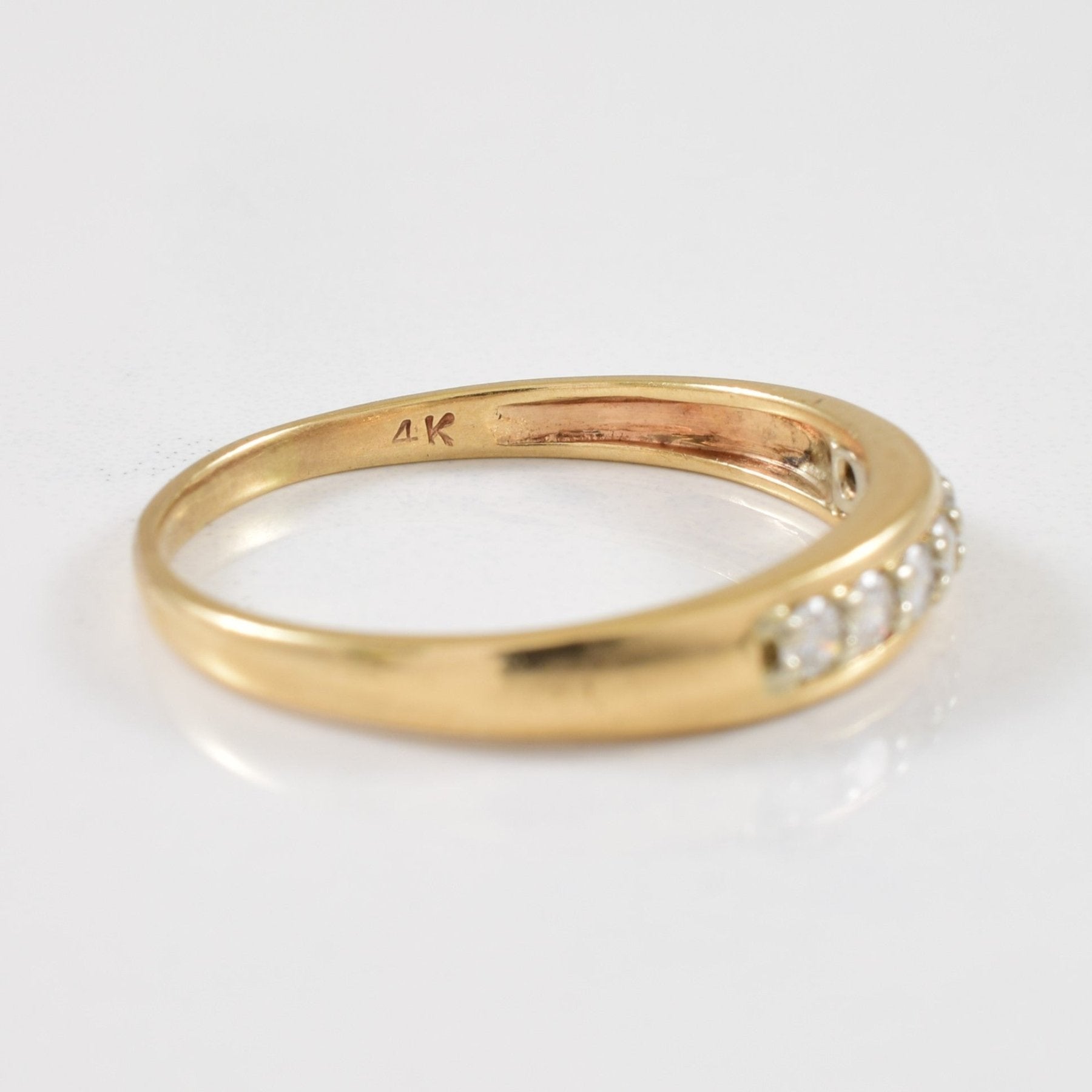 'Birks' Semi Eternity Diamond Ring | 0.21ctw | SZ 9 | - 100 Ways