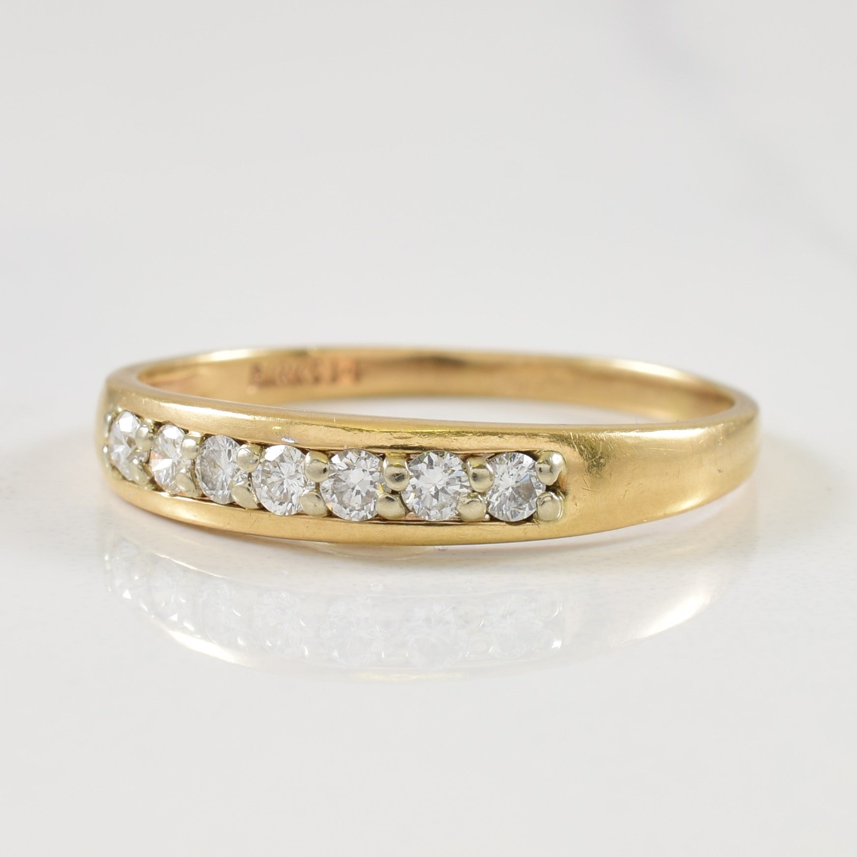 'Birks' Semi Eternity Diamond Ring | 0.21ctw | SZ 9 | - 100 Ways