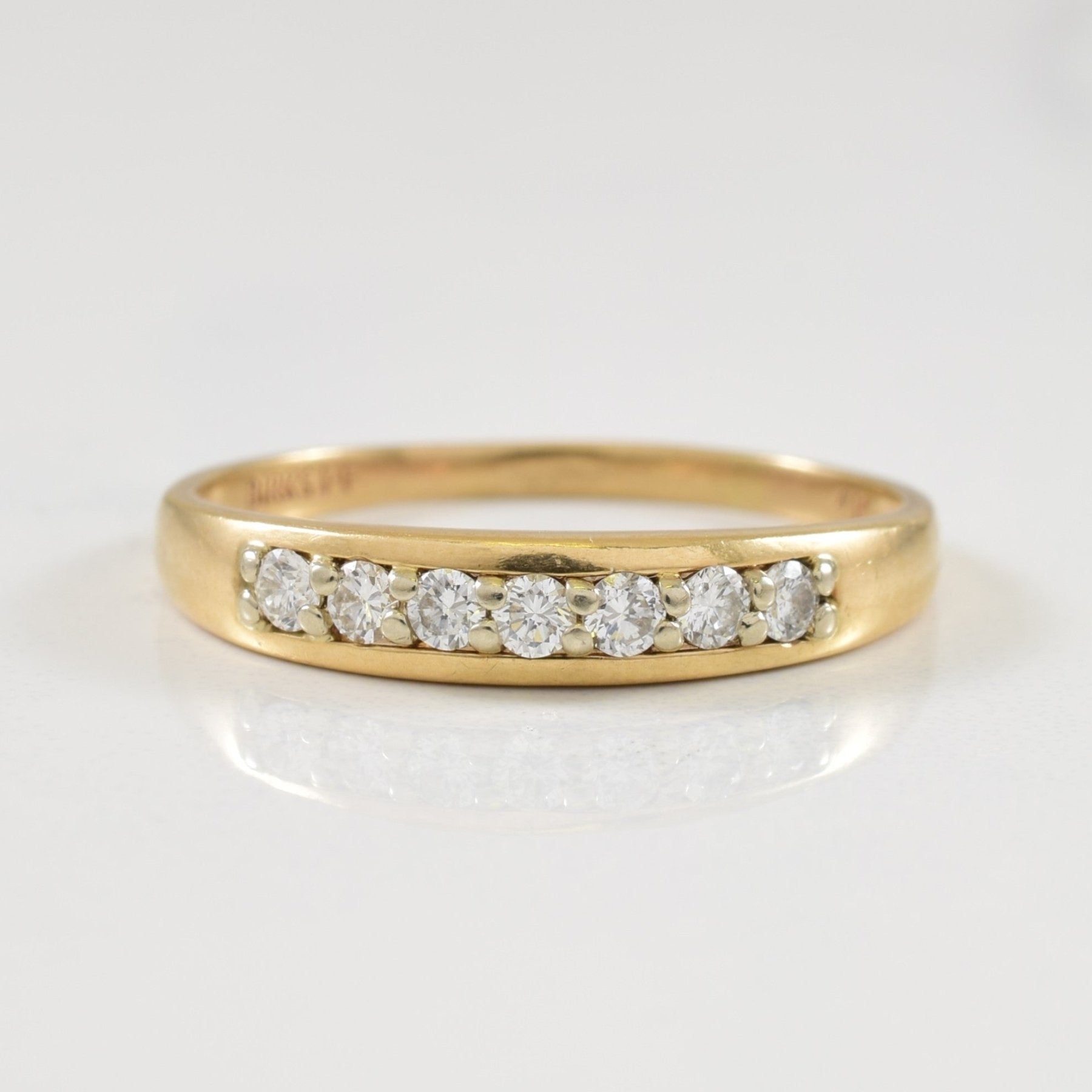 'Birks' Semi Eternity Diamond Ring | 0.21ctw | SZ 9 | - 100 Ways