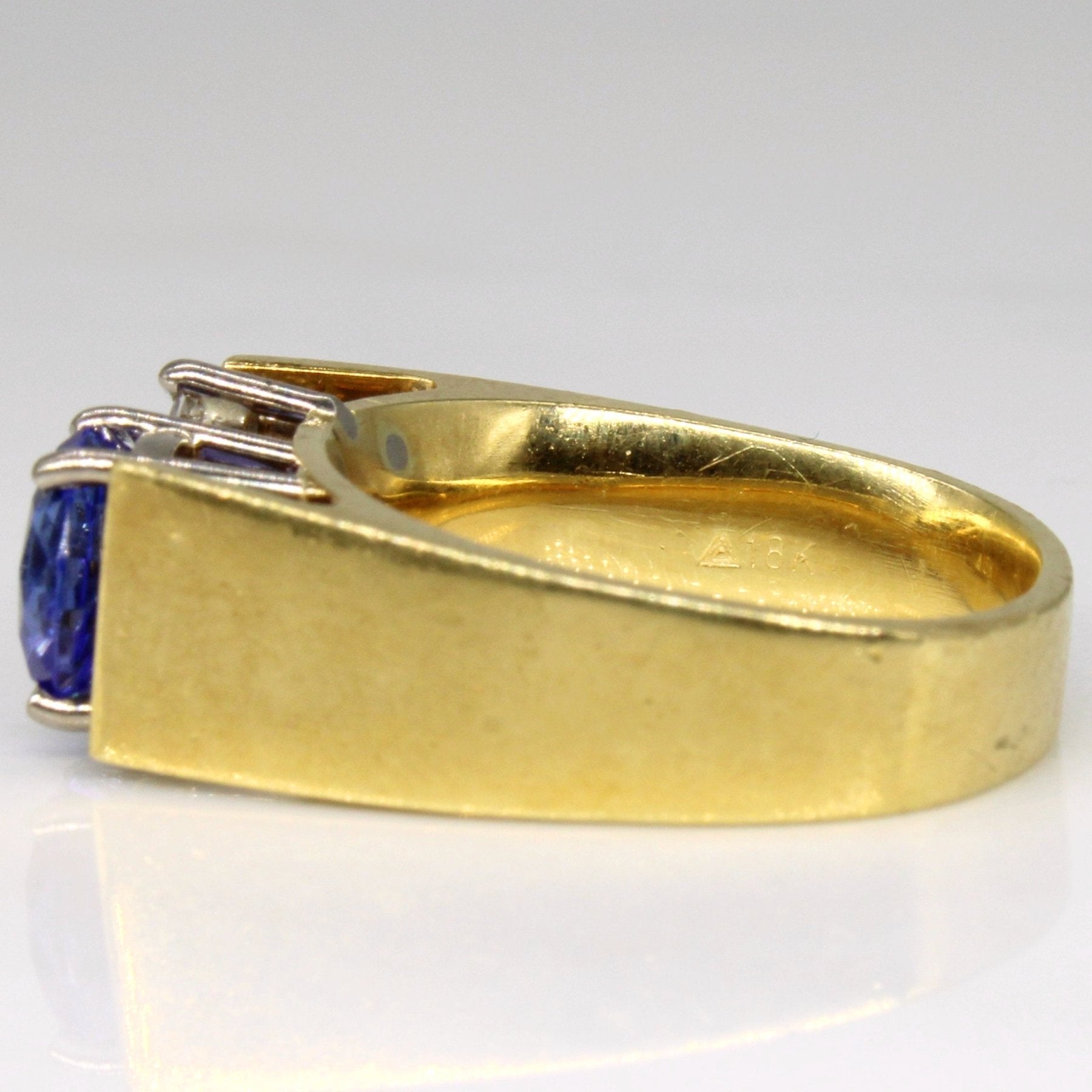 'Birks' Tanzanite & Diamond Cocktail Ring | 1.15ct, 0.15ctw | SZ 5.25 | - 100 Ways