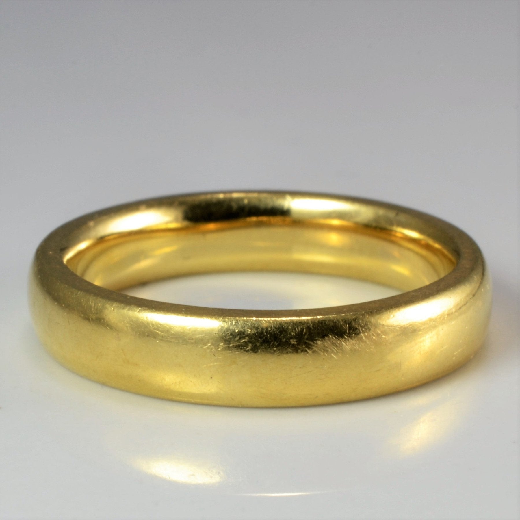 'Birks' Vintage Classic Gold Wedding Band | SZ 6.75 | - 100 Ways