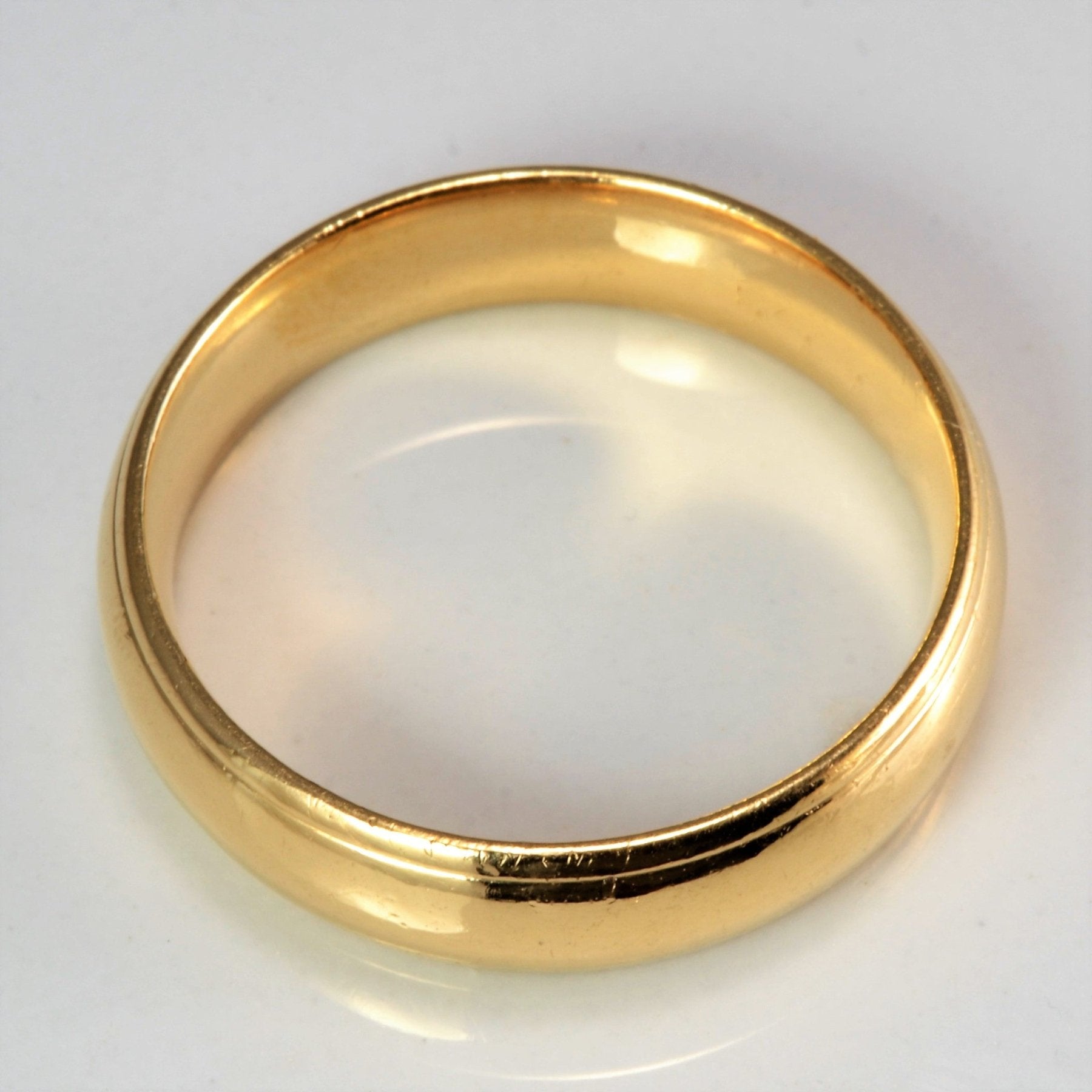 'Birks' Yellow Gold Wedding Band | SZ 11.5 | - 100 Ways