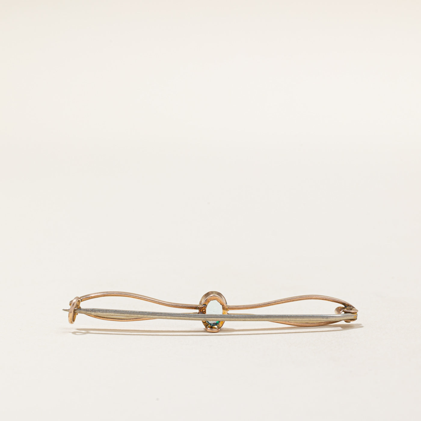 Vintage Paste Glass Brooch | 0.65ct |