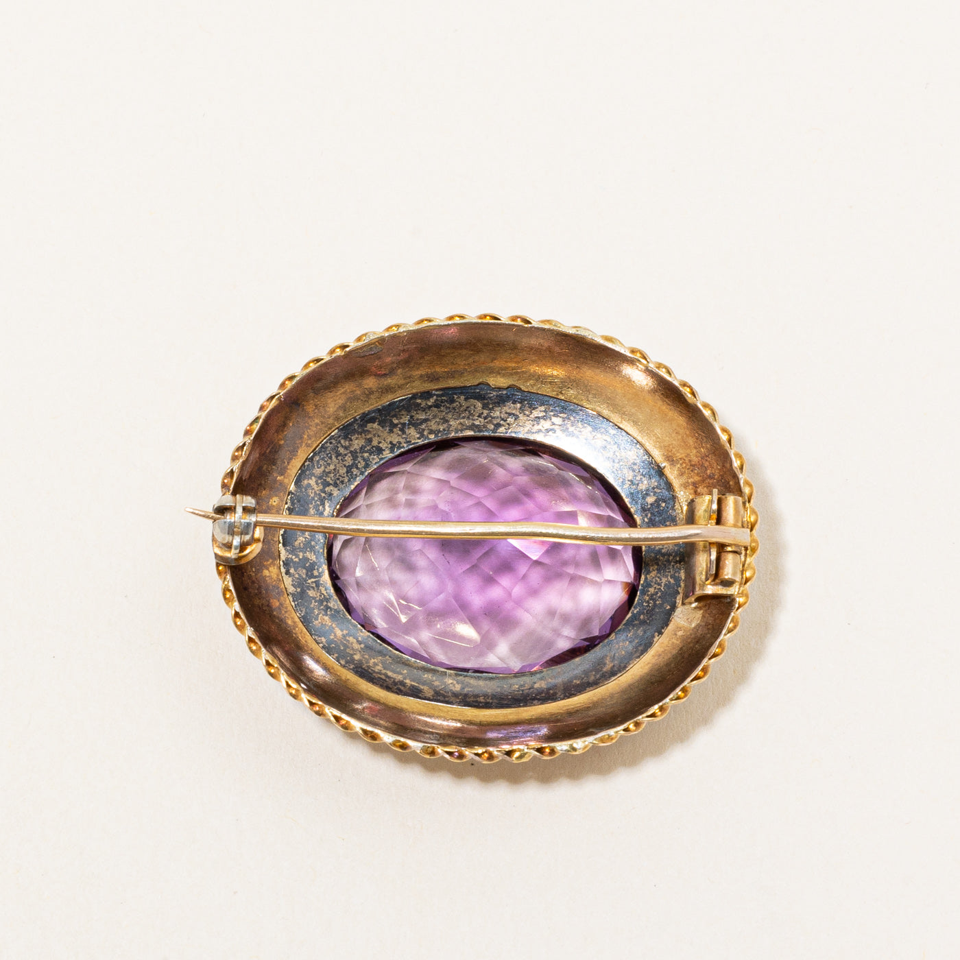 Large Amethyst Brooch | 27.50ct |