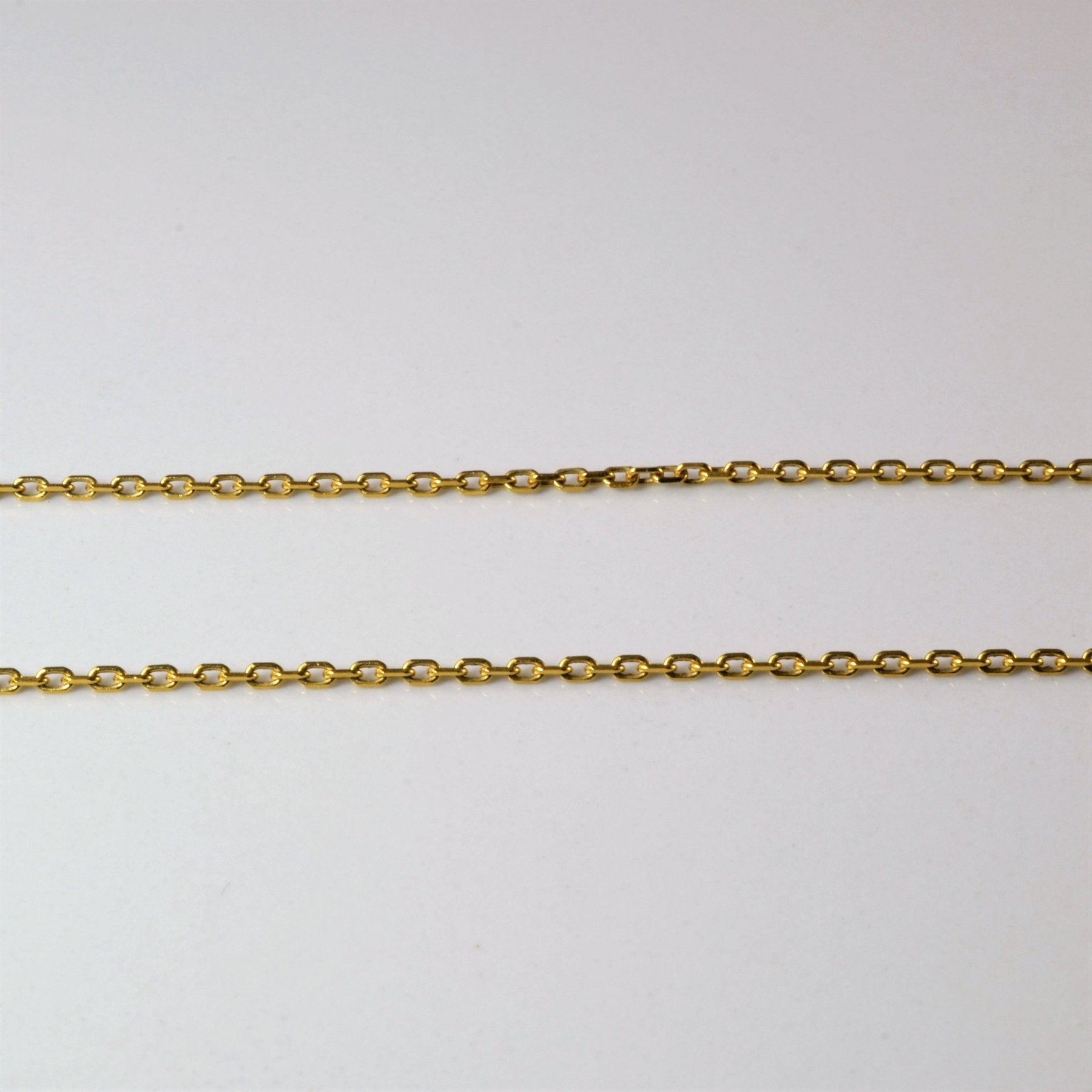 'Cartier' Inspired Gold Necklace | 16" | - 100 Ways