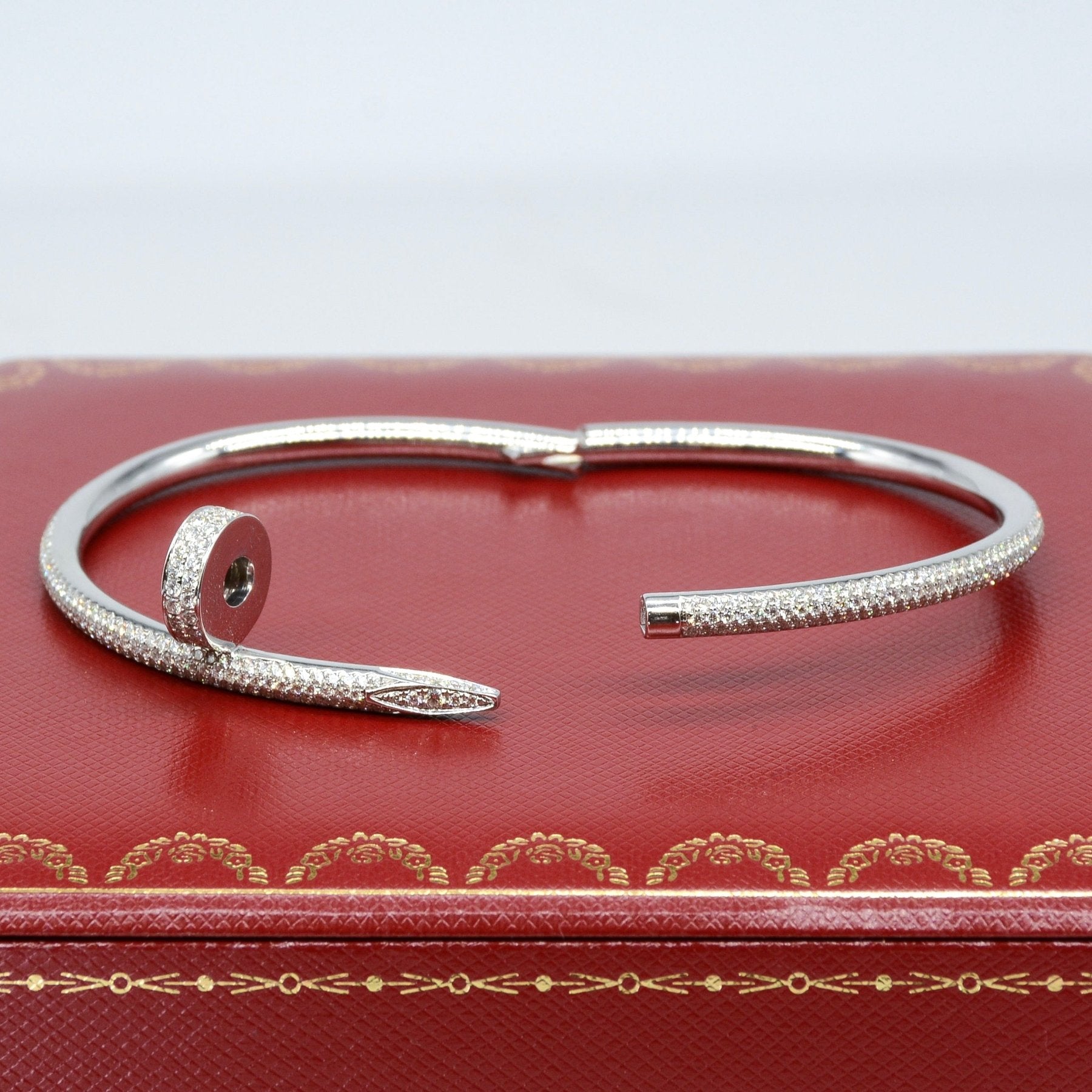 'Cartier' Juste Un Clou Diamond Bracelet - 100 Ways