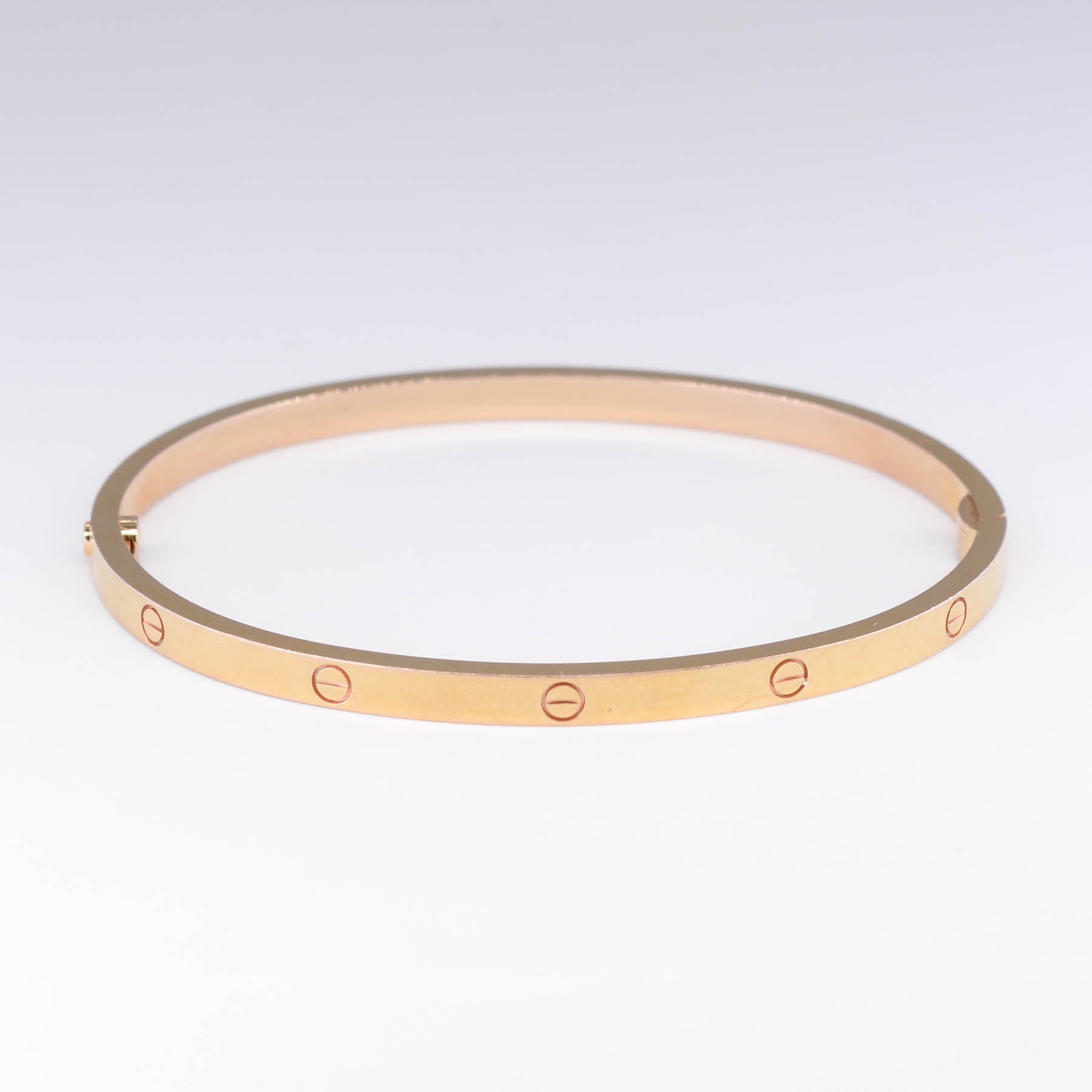 Cartier' Love Bracelet in Yellow Gold Small Model 18k Size 18