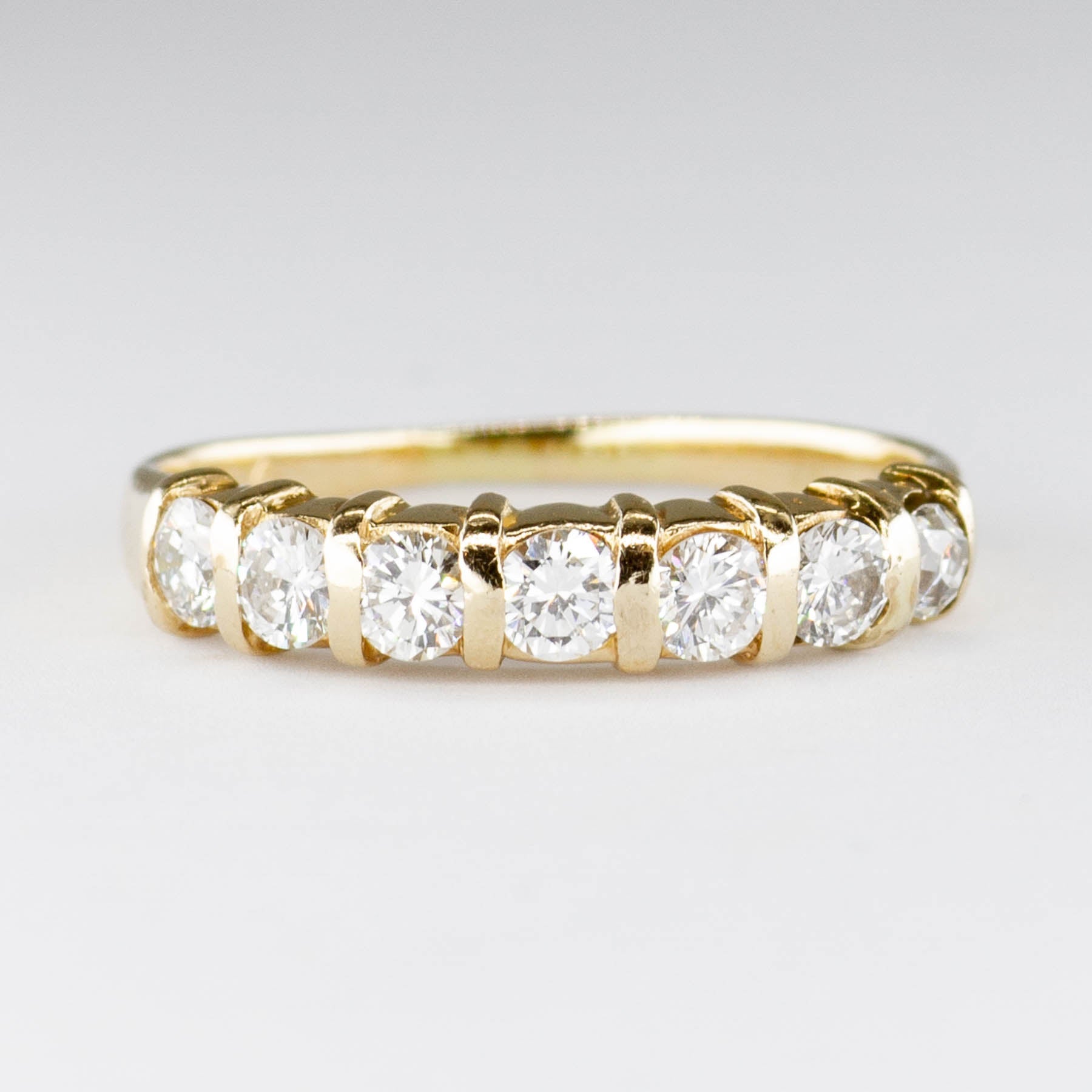 'Cavelti' Seven Stone Diamond Ring | 0.50ctw | SZ 5.25 | - 100 Ways
