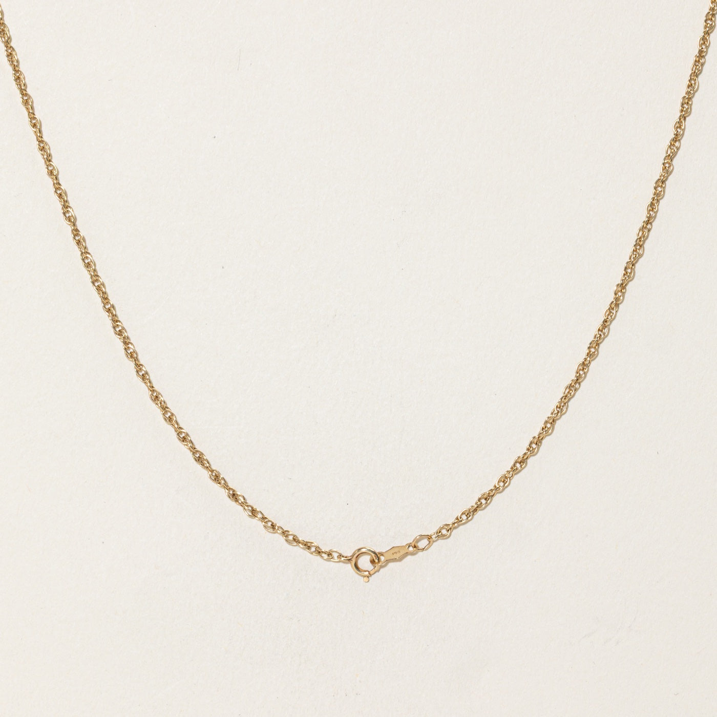 14k Yellow Gold Prince of Wales Chain | 1.75mm | 18"