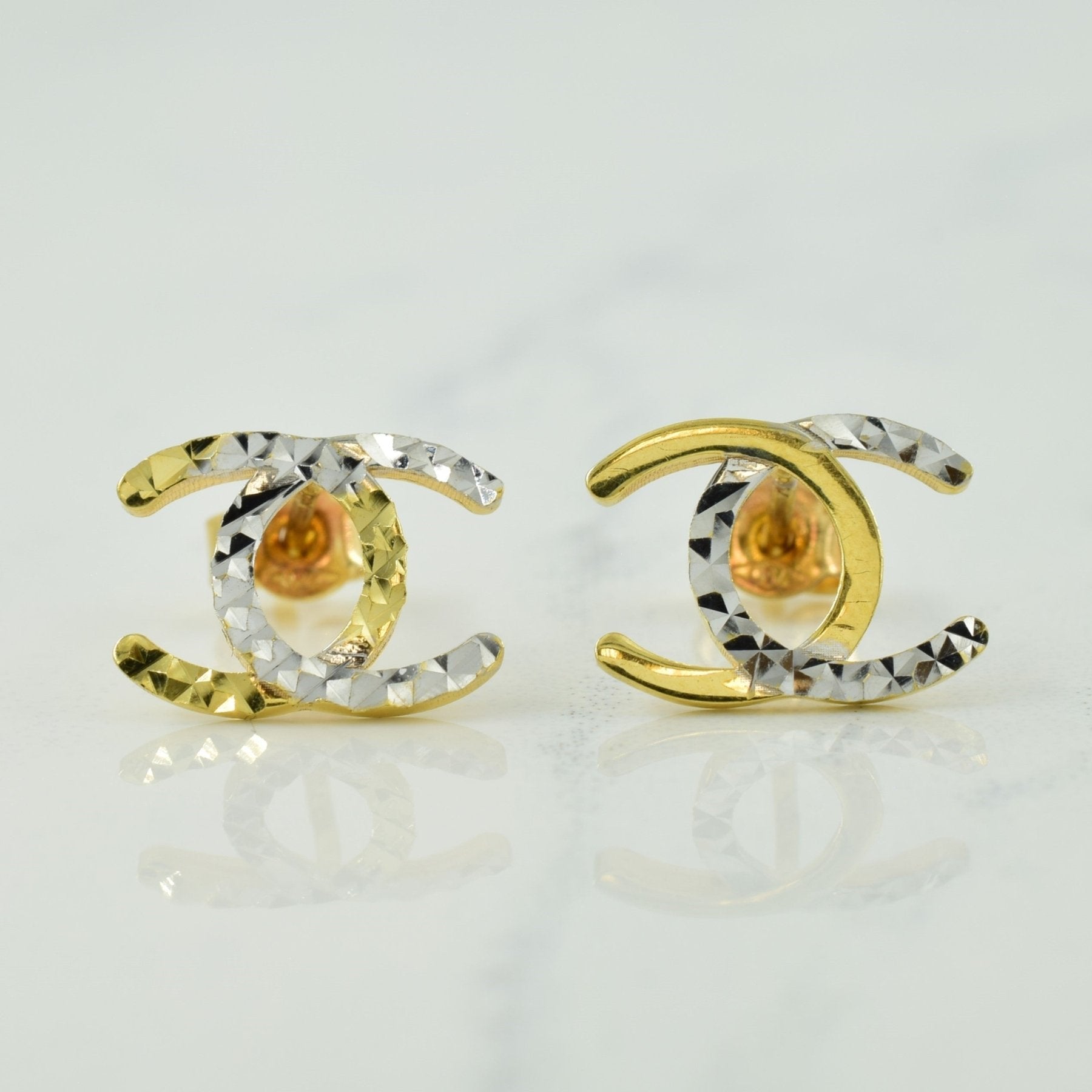 'Chanel' Stud Earrings | - 100 Ways